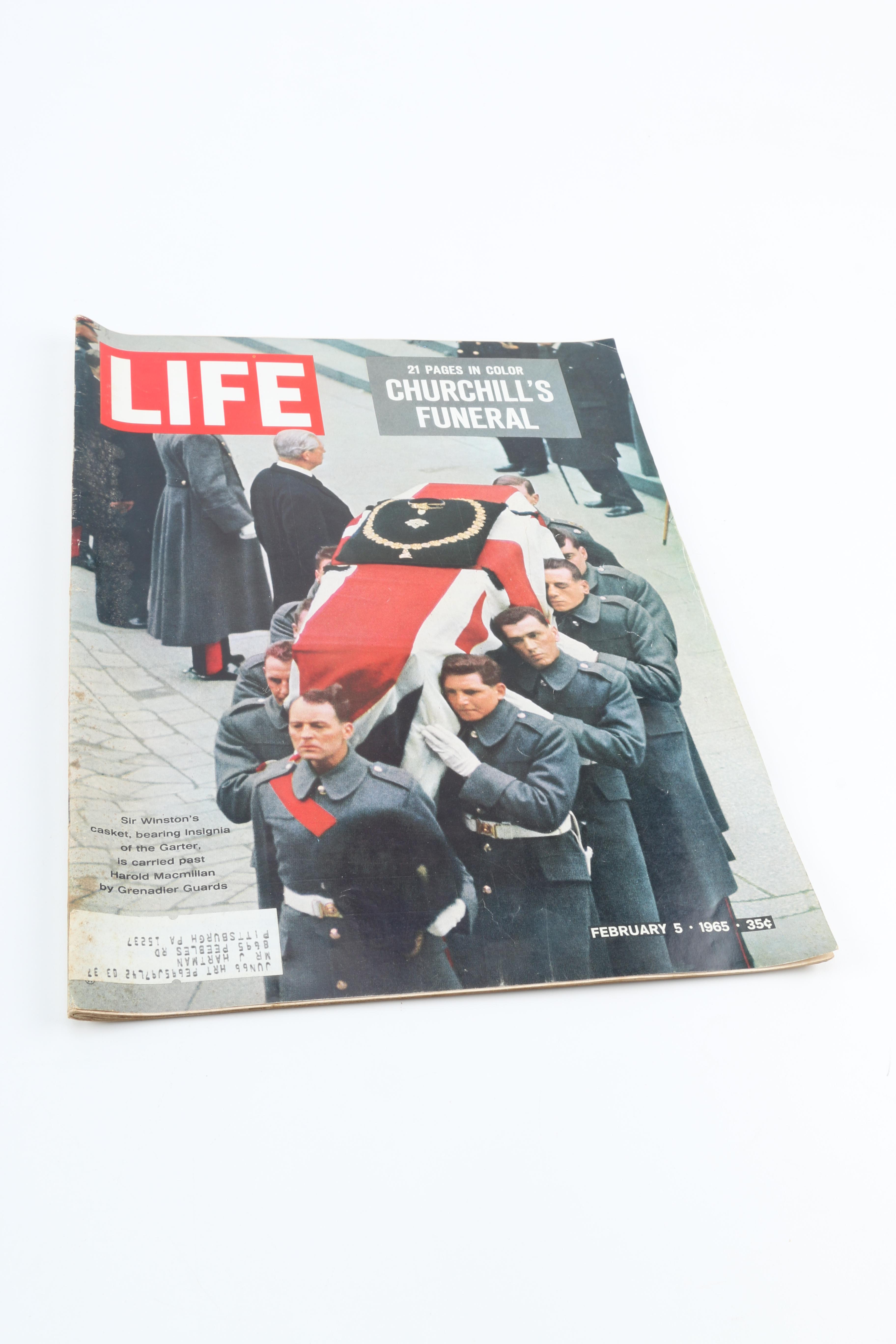 Book on John F. Kennedy and Assorted Issues of "Life" Magazine