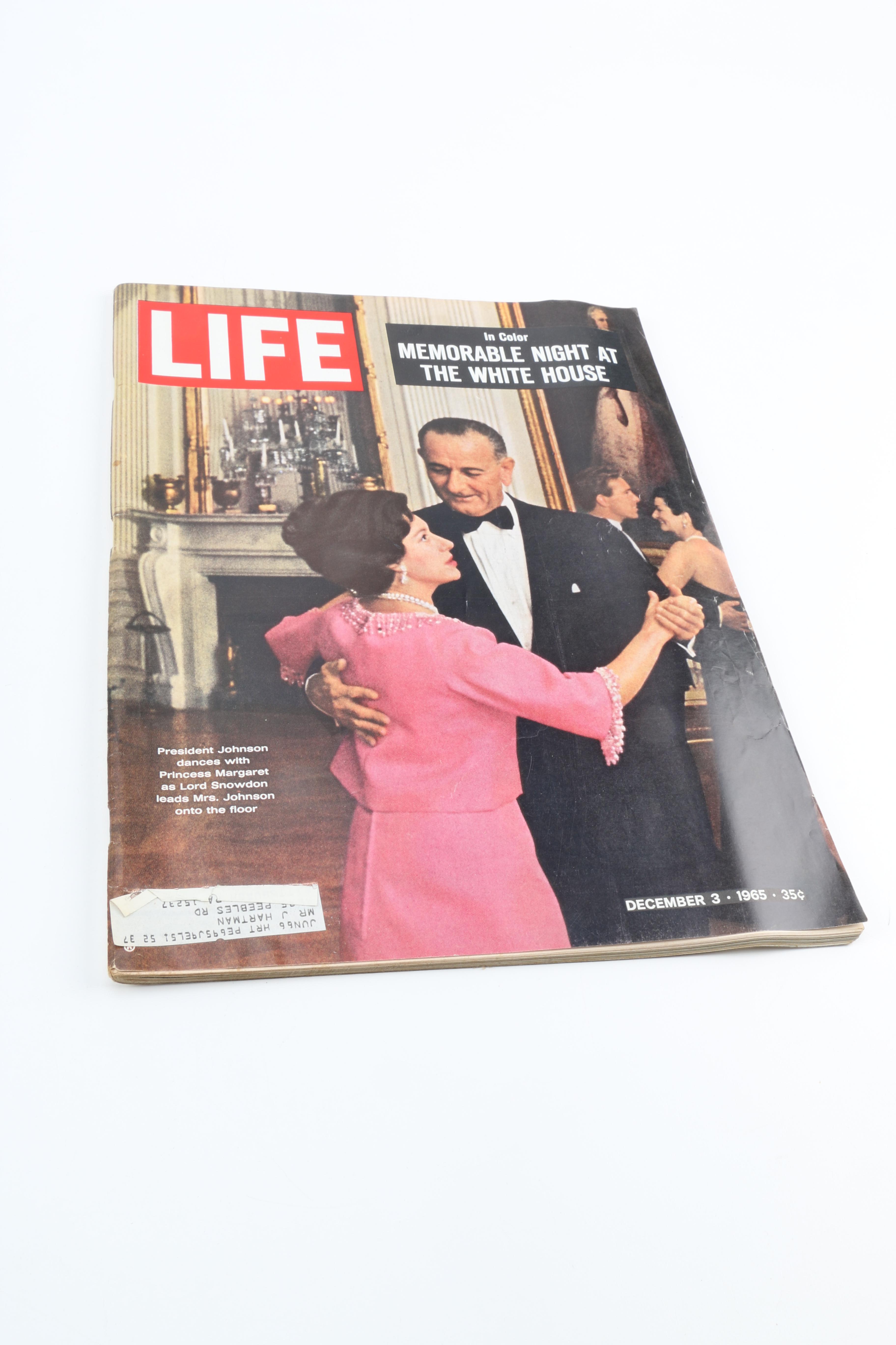 Book on John F. Kennedy and Assorted Issues of "Life" Magazine