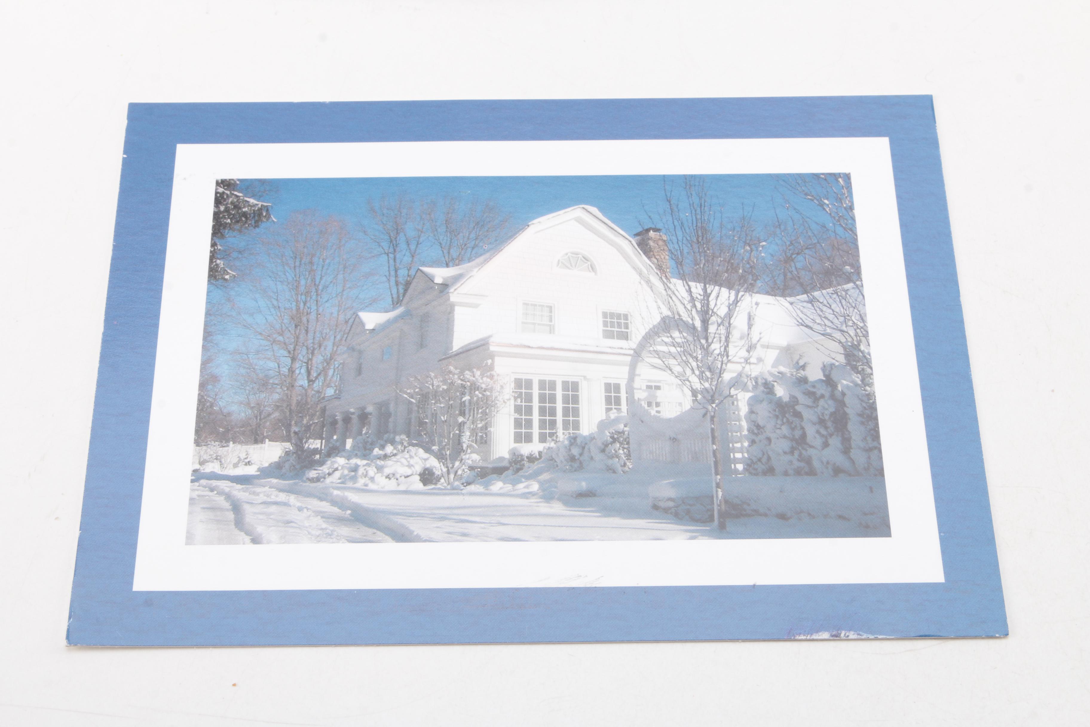 Christmas Cards From Bill and Hillary Clinton Associated Organizations