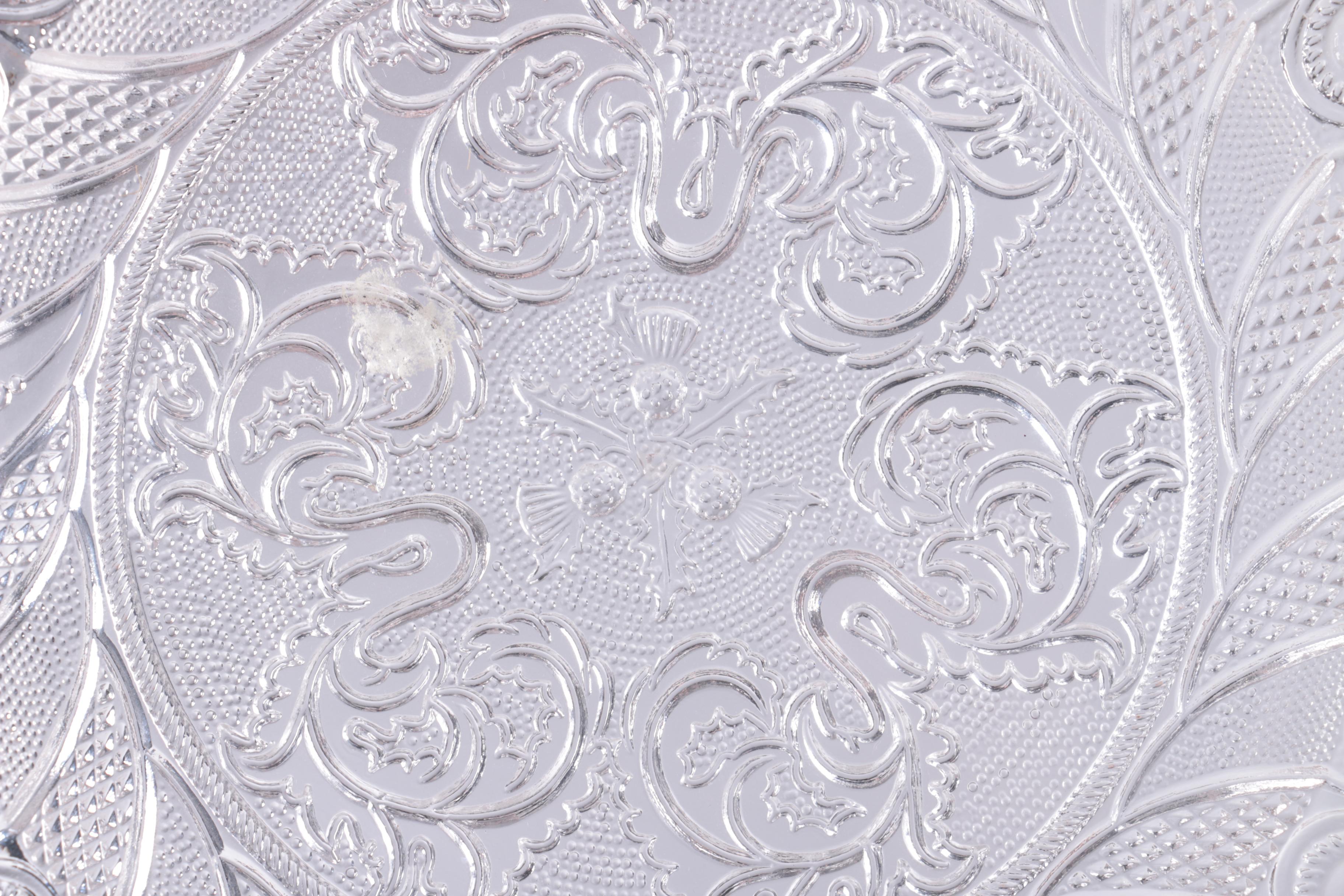 Clear Depression Glass Plates
