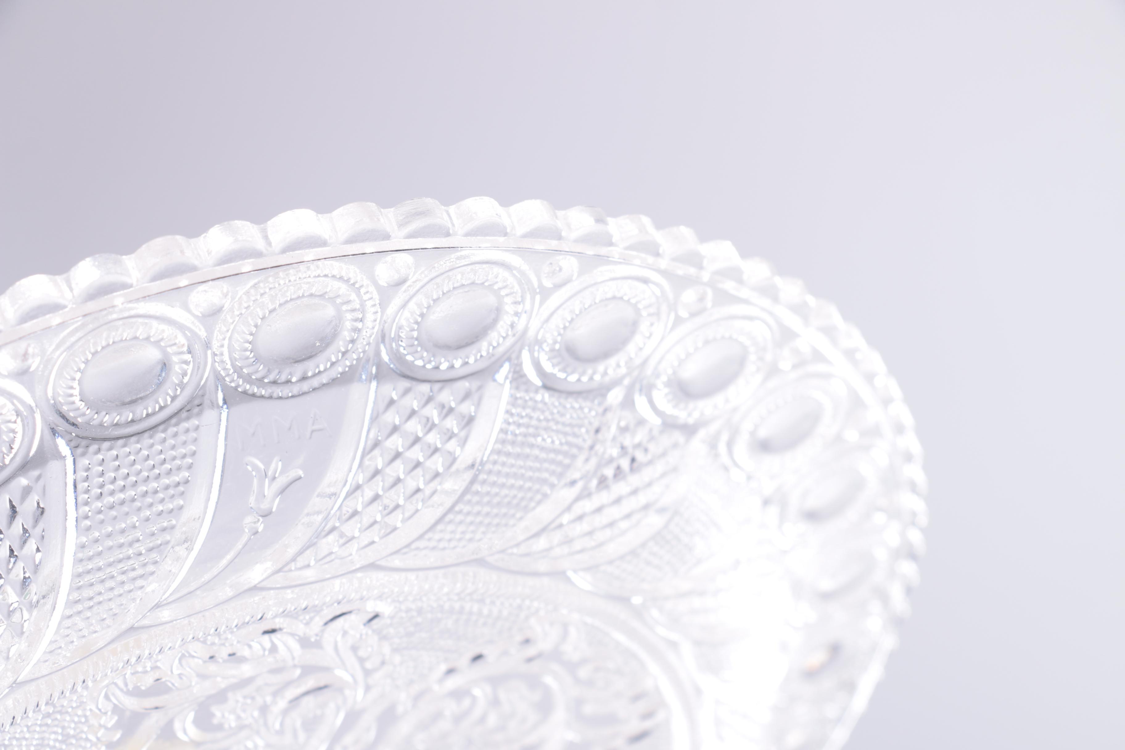 Clear Depression Glass Plates