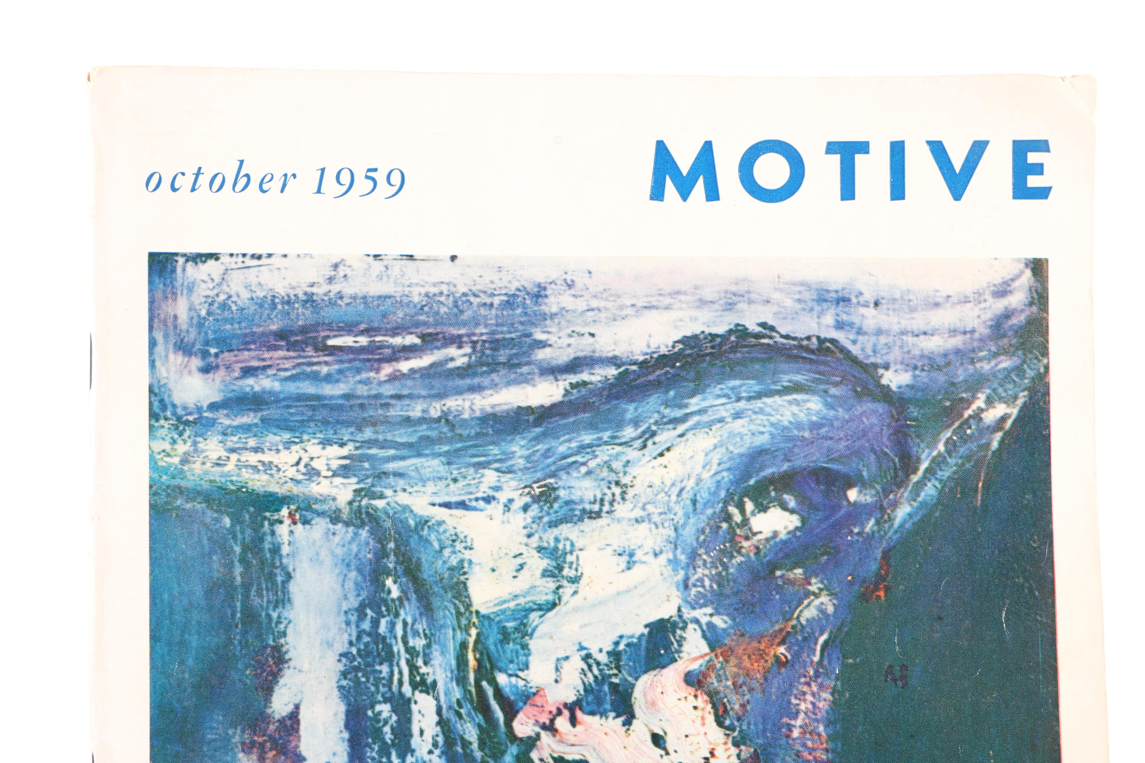 October 1959 Issue of "Motive" Magazine