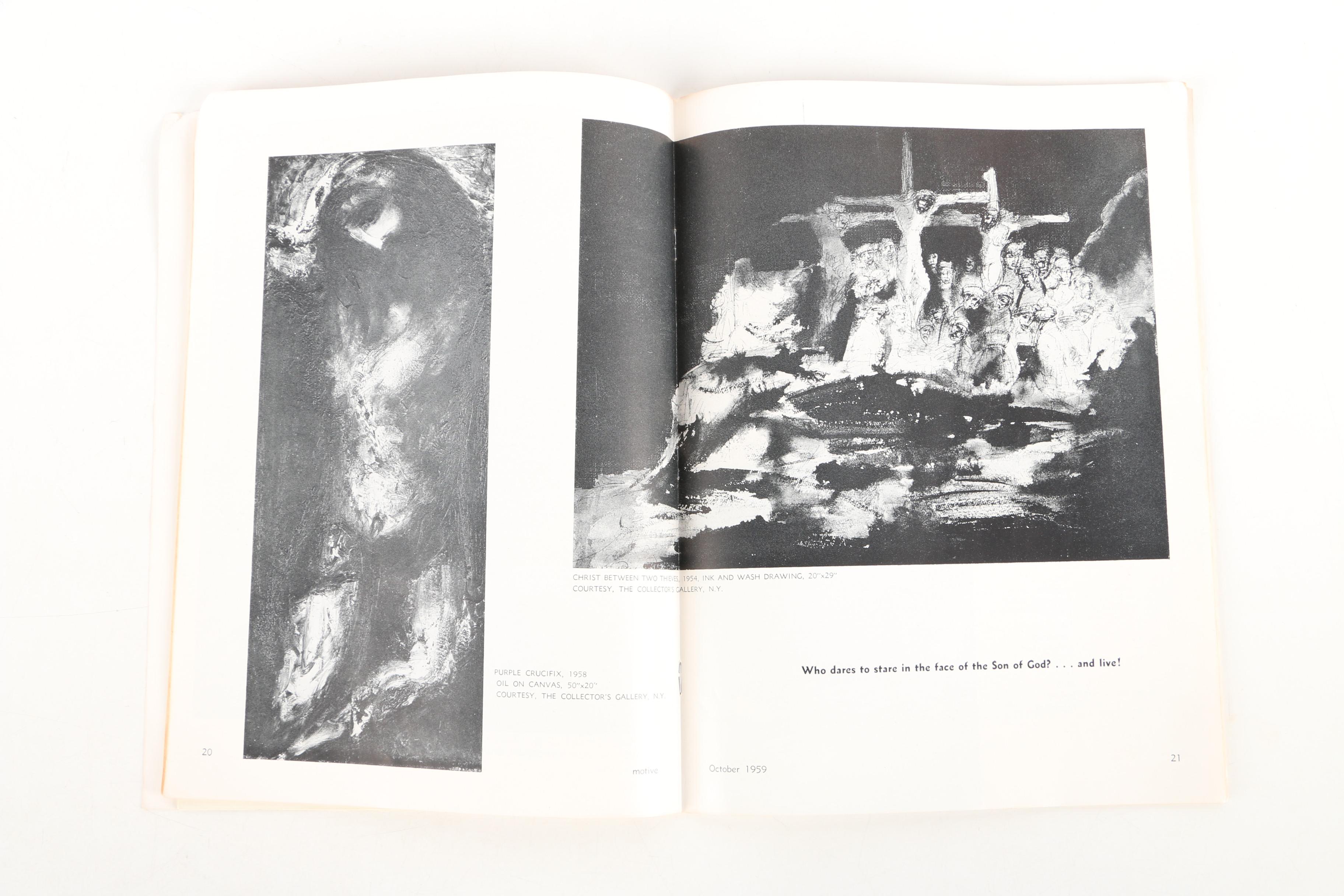 October 1959 Issue of "Motive" Magazine