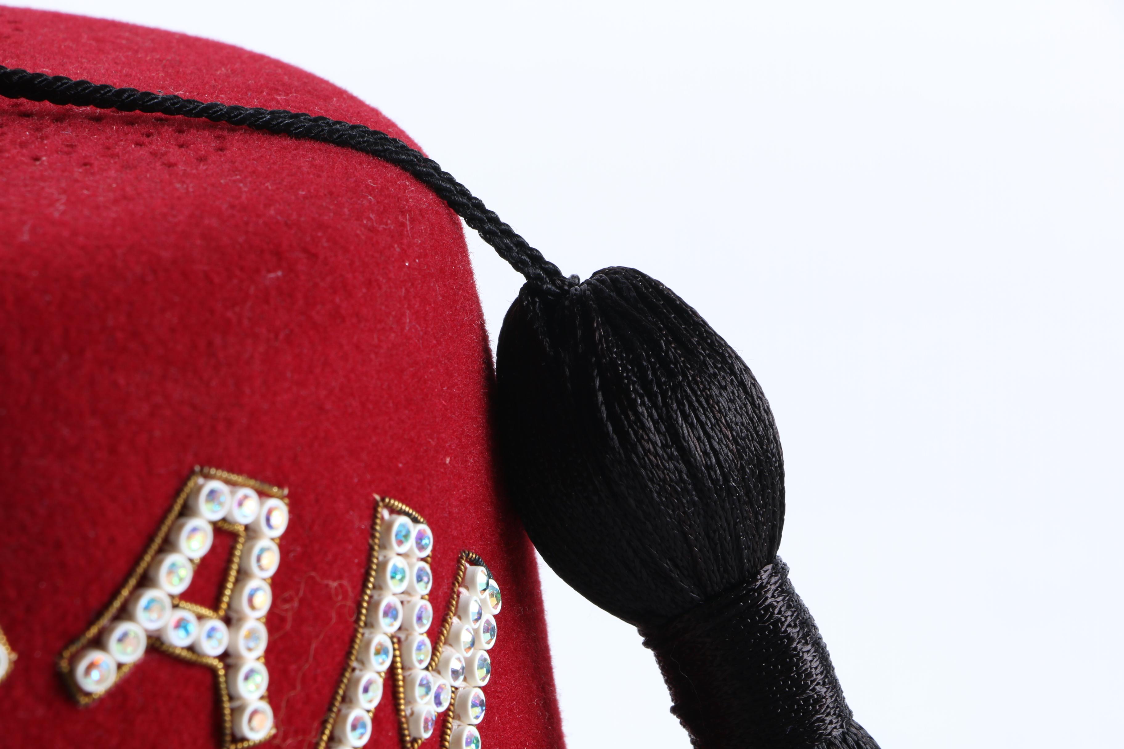 Vintage Anthony Nizzardini Masonic Supply Co. Shriners Fez and Hat Case