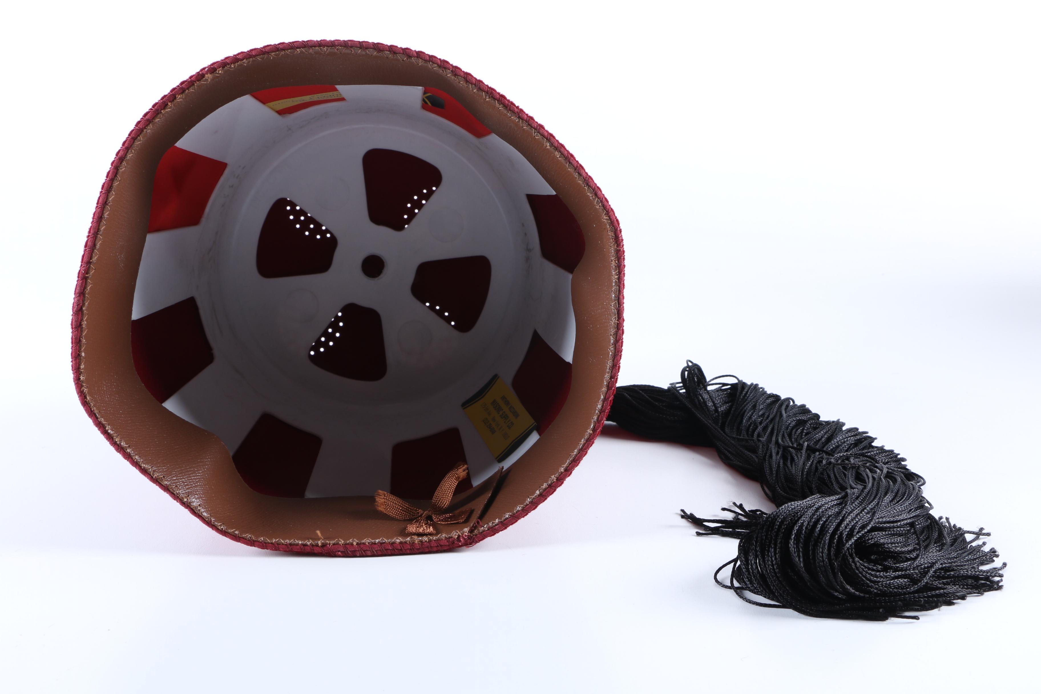 Vintage Anthony Nizzardini Masonic Supply Co. Shriners Fez and Hat Case