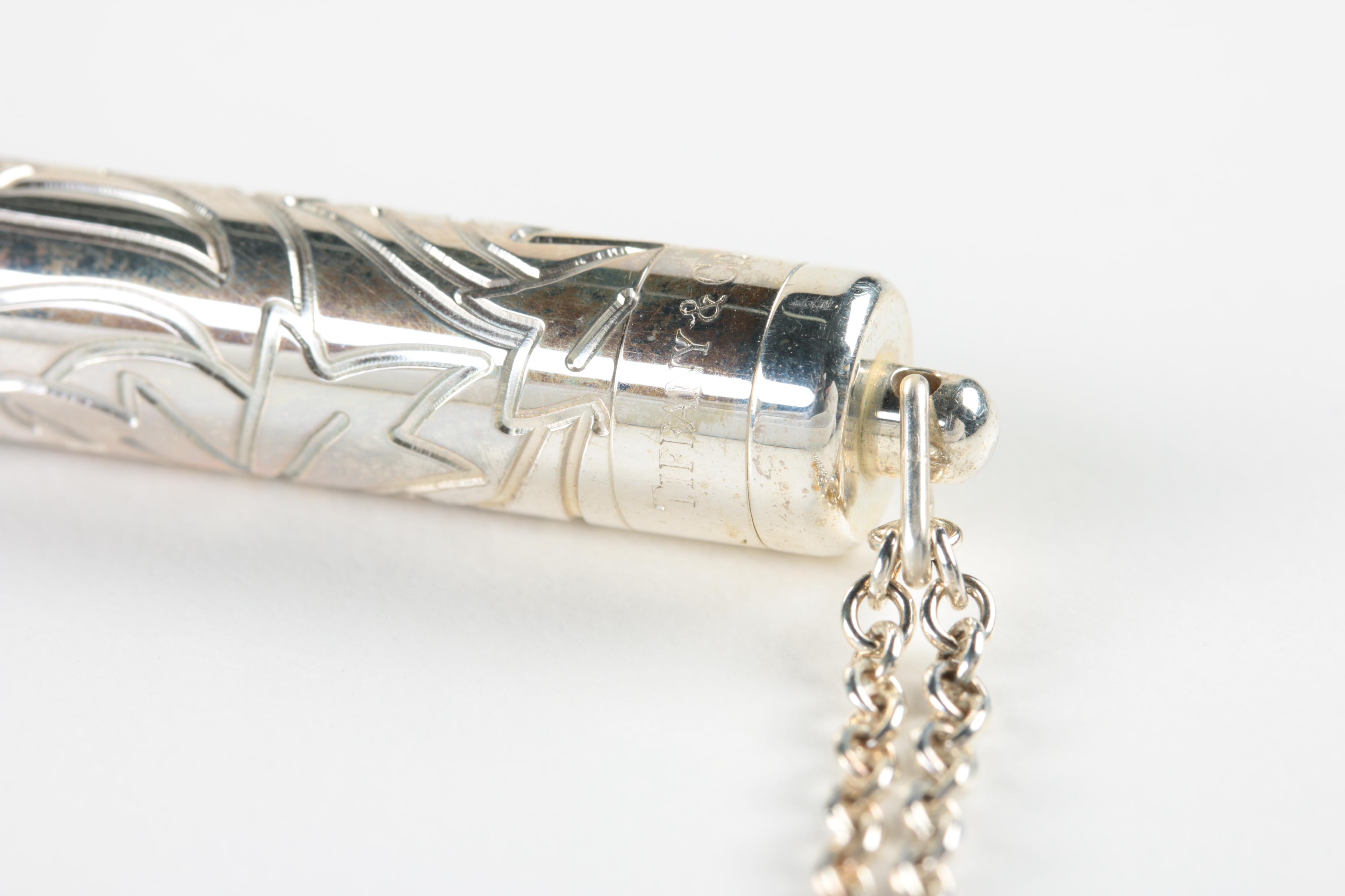 Tiffany and Co. Sterling Silver Magnifying Glass Necklace