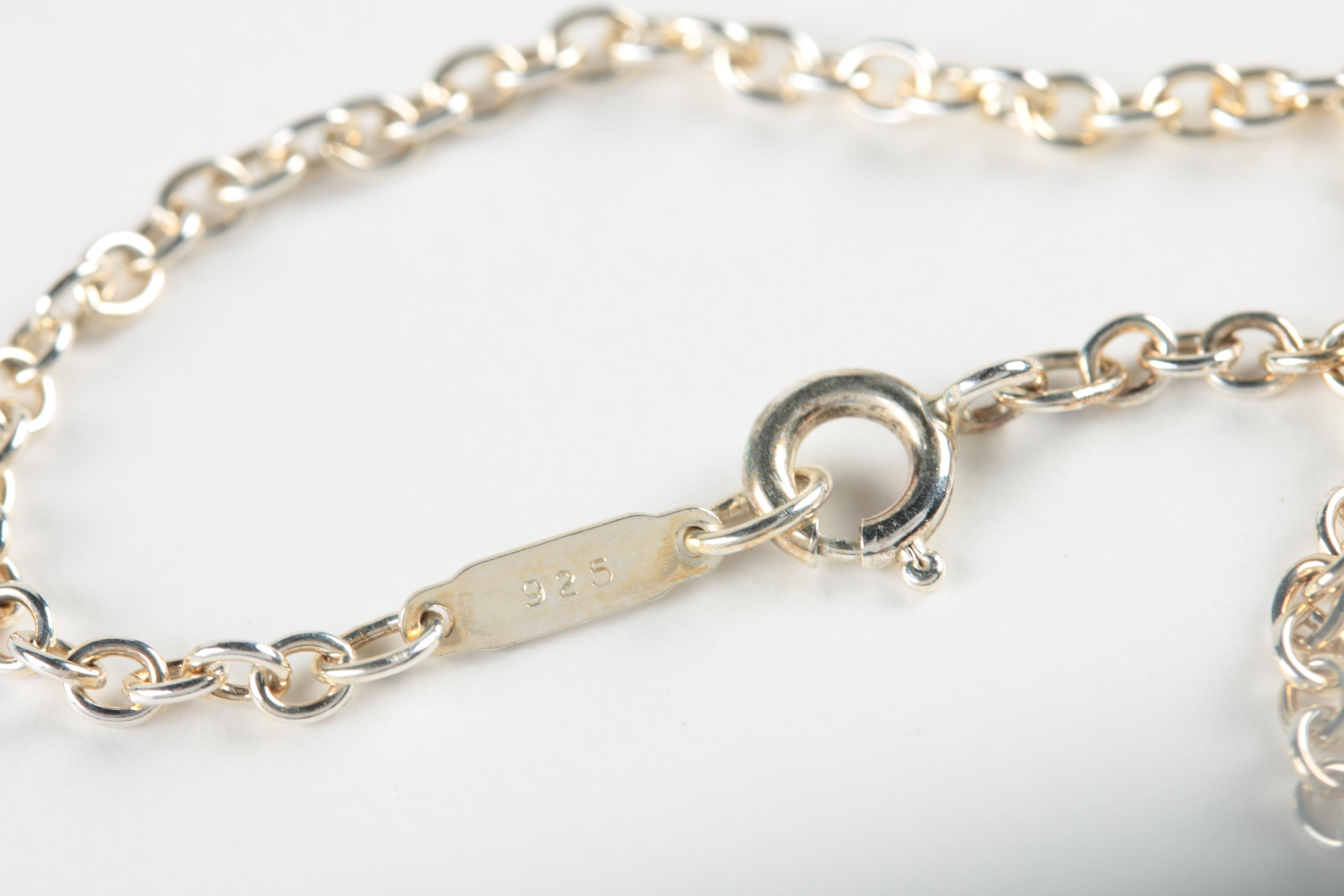 Tiffany and Co. Sterling Silver Magnifying Glass Necklace