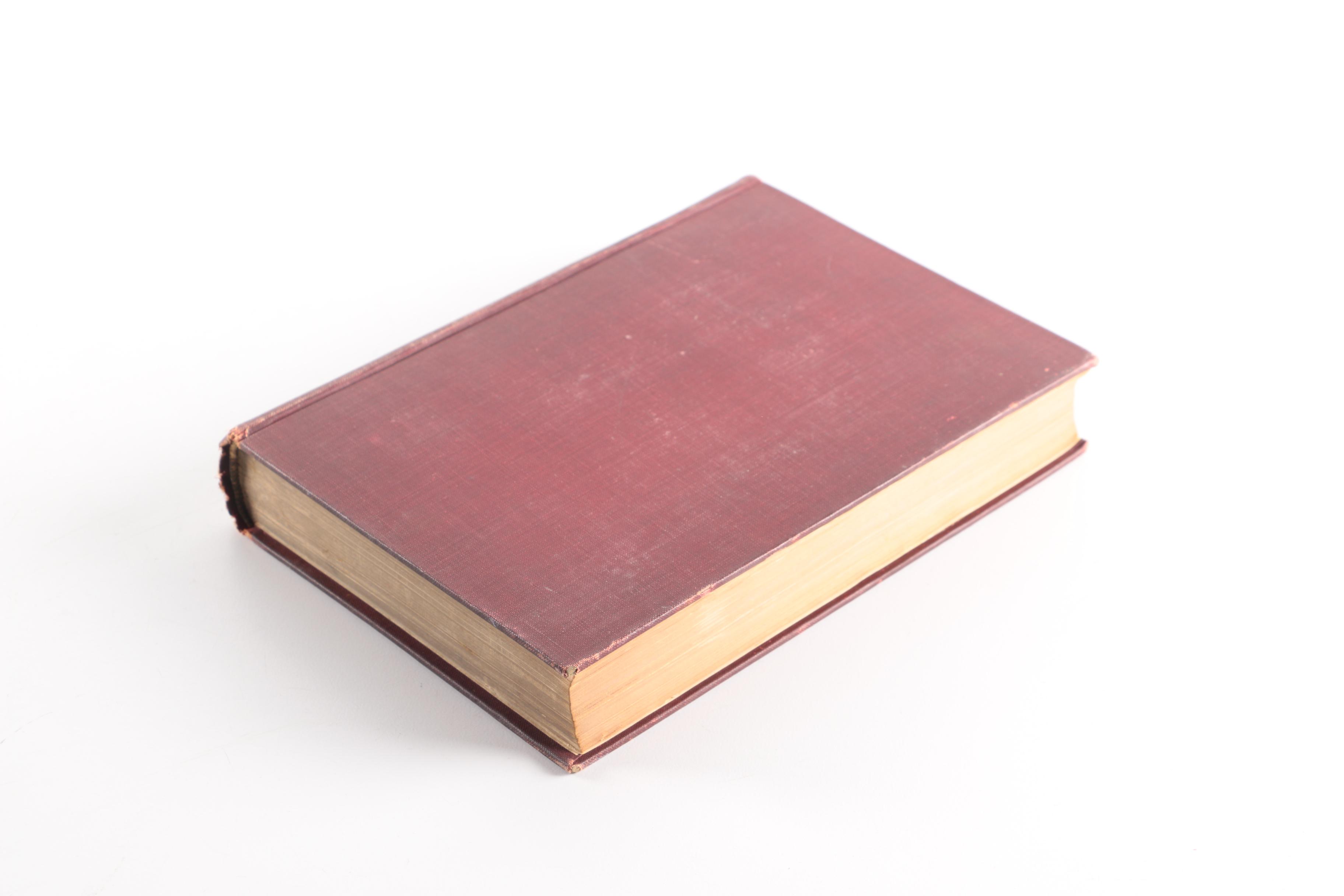 1901 Volume One "A History of the Nineteenth Century" by Edwin Emerson, Jr.