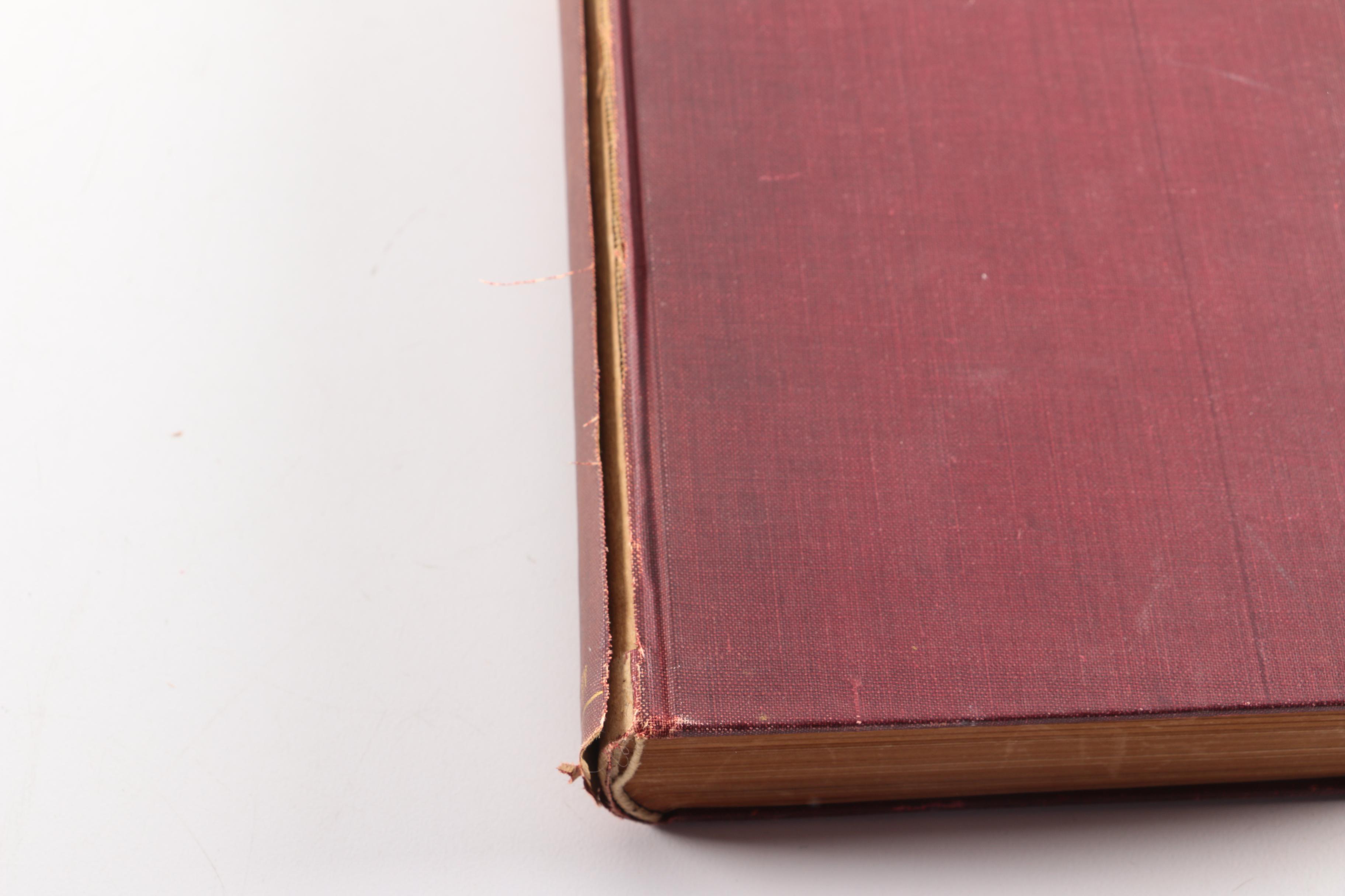 1901 Volume One "A History of the Nineteenth Century" by Edwin Emerson, Jr.