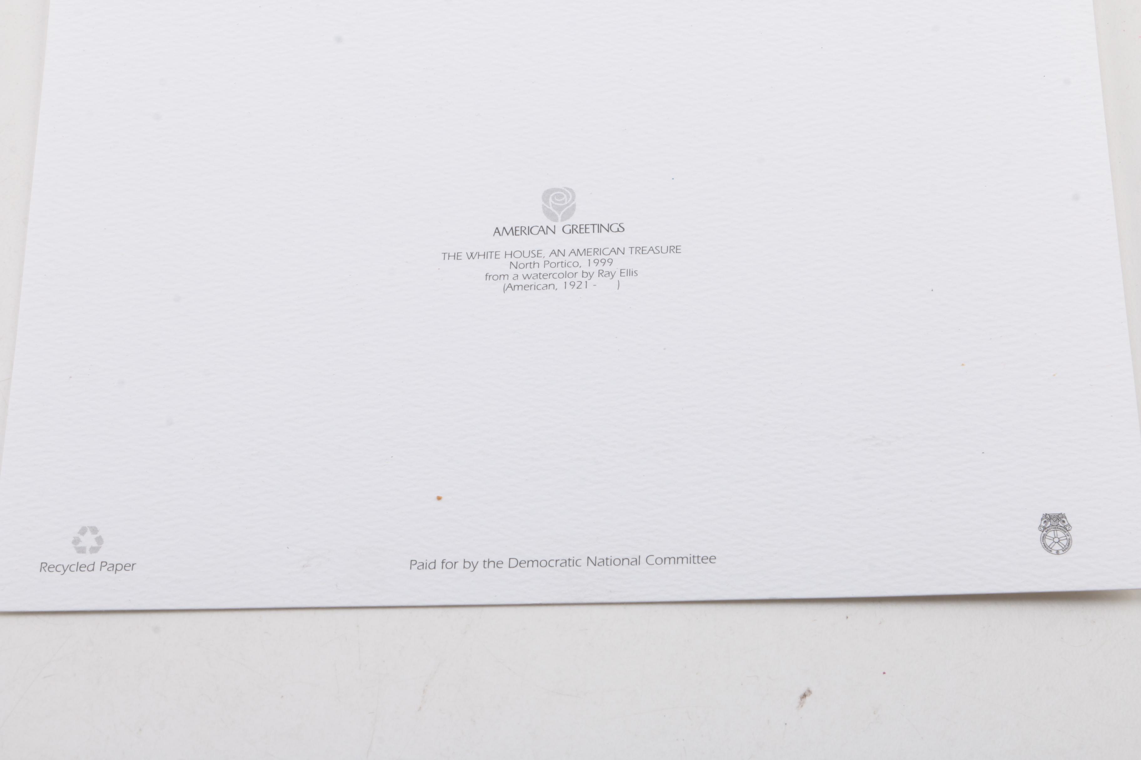 Clinton Presidency White House Christmas Cards