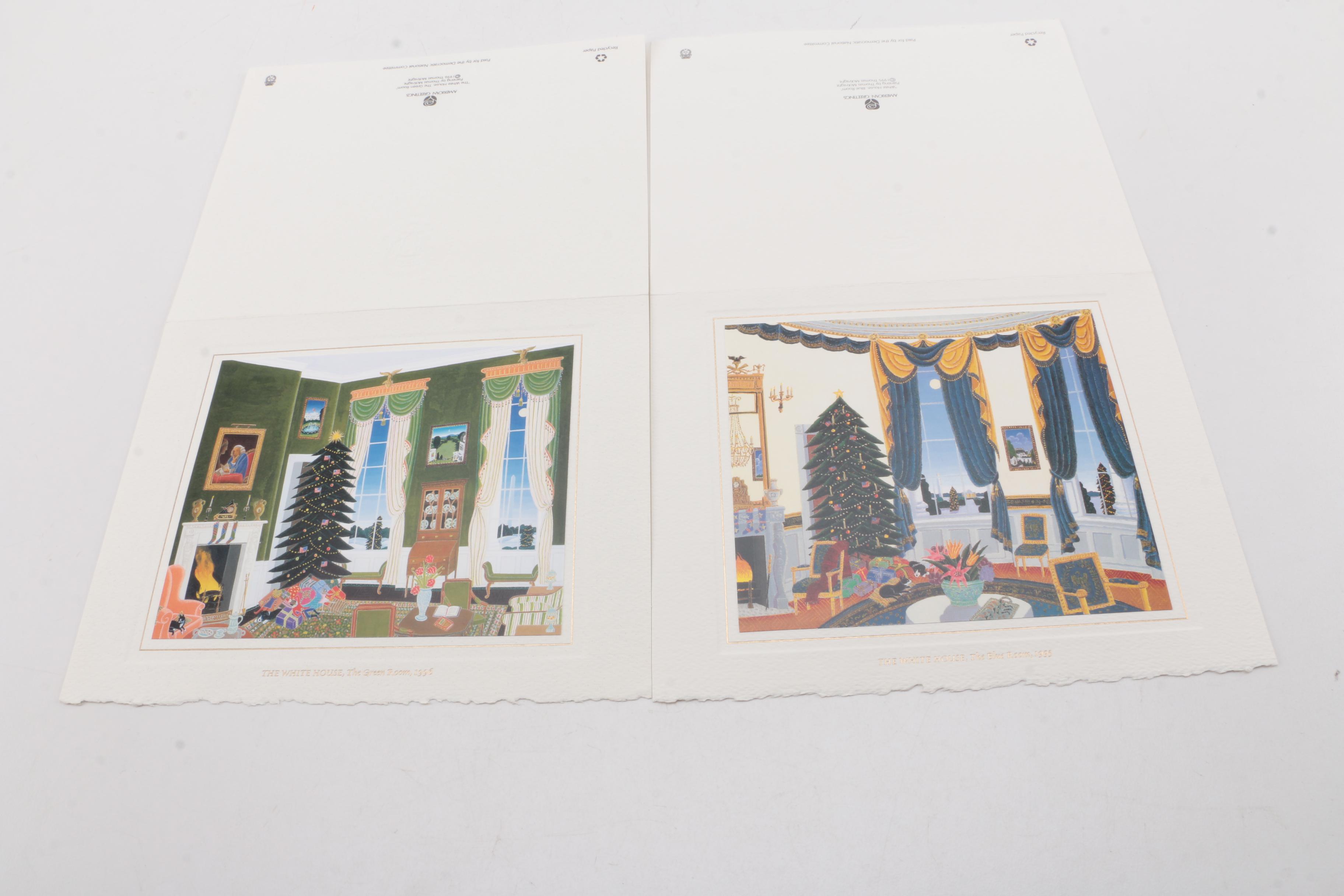 Clinton Presidency White House Christmas Cards