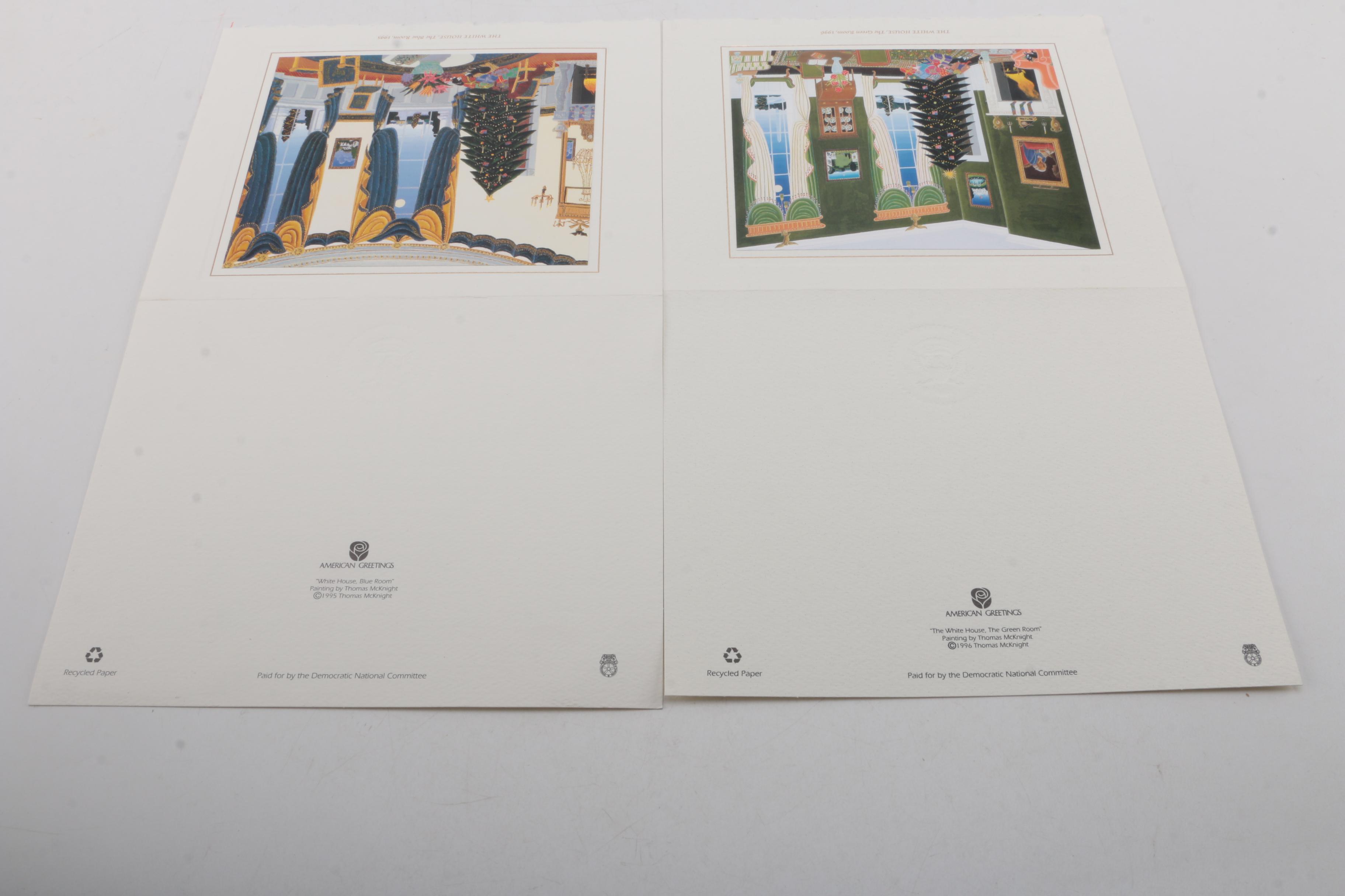 Clinton Presidency White House Christmas Cards