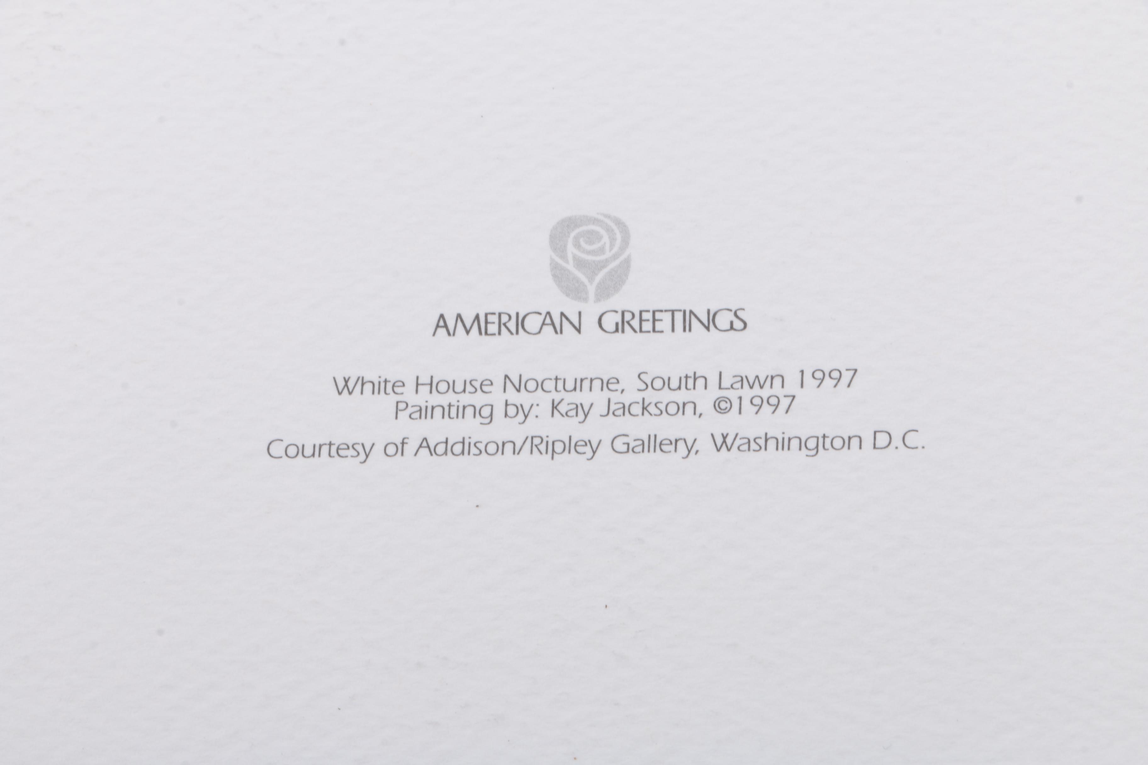 Clinton Presidency White House Christmas Cards