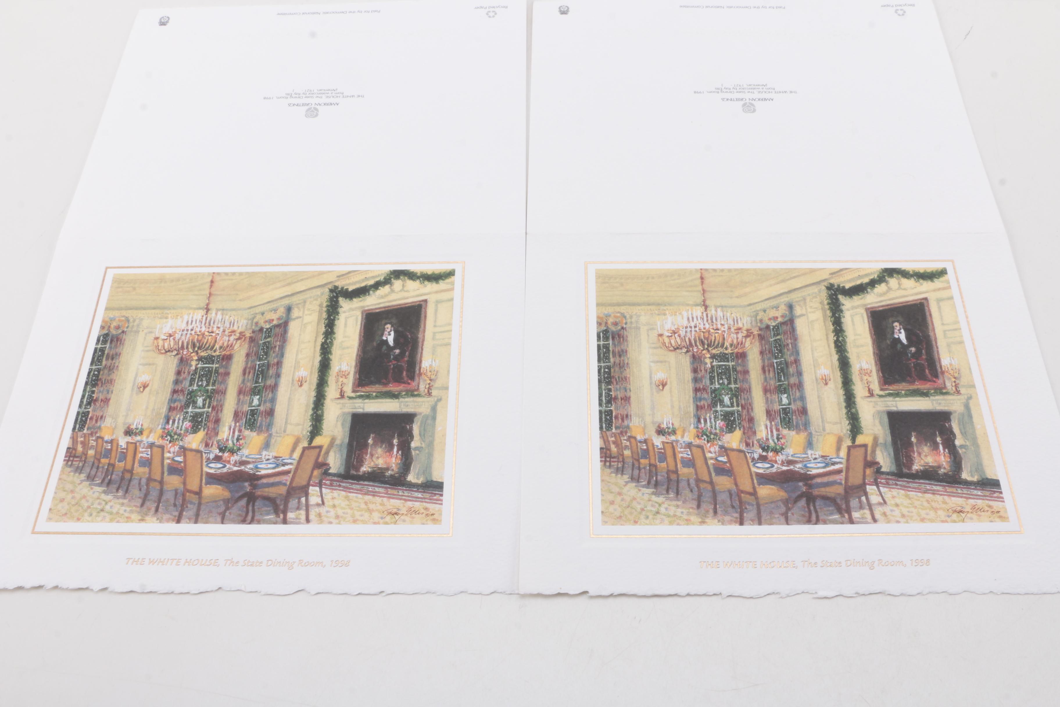 Clinton Presidency White House Christmas Cards