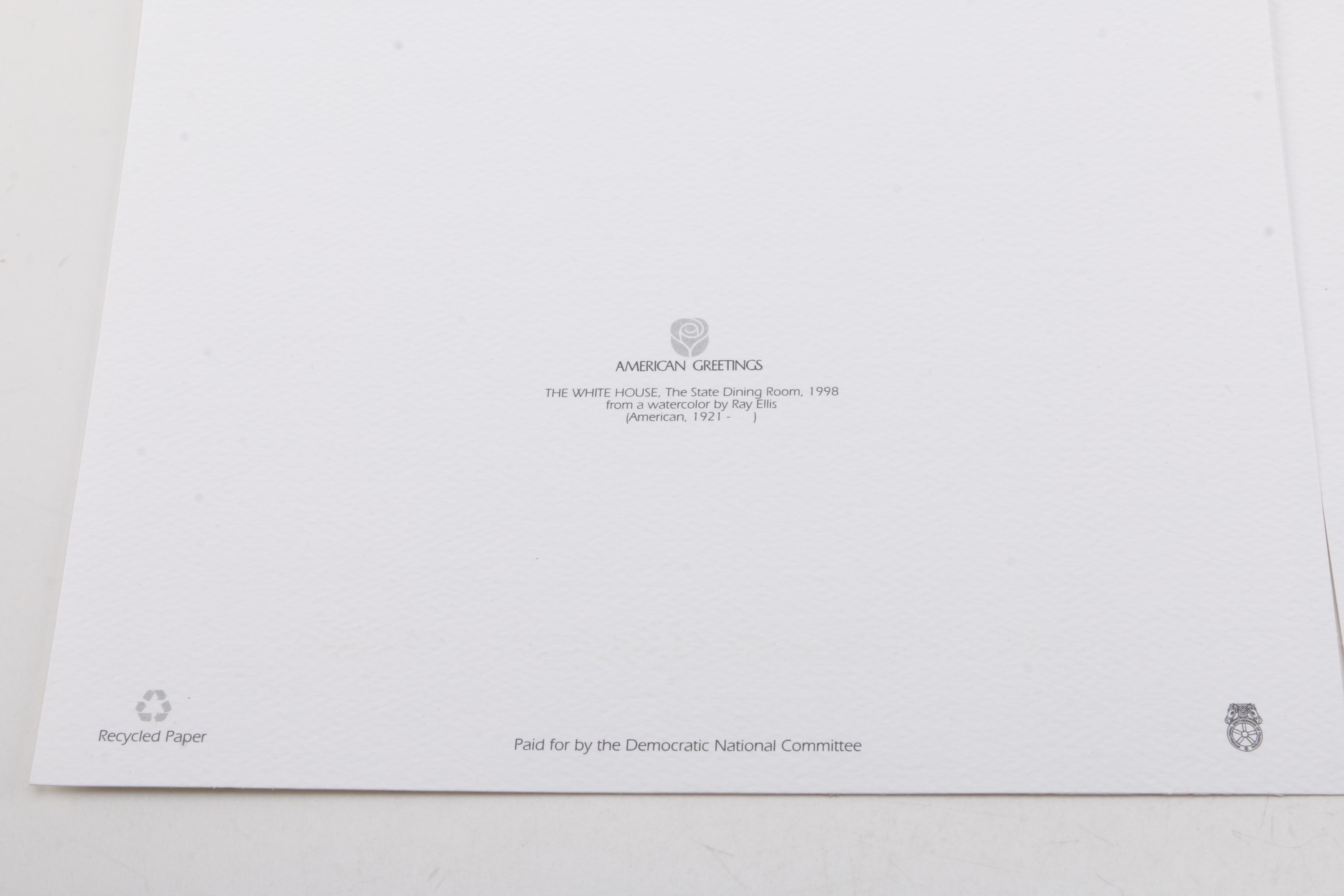 Clinton Presidency White House Christmas Cards