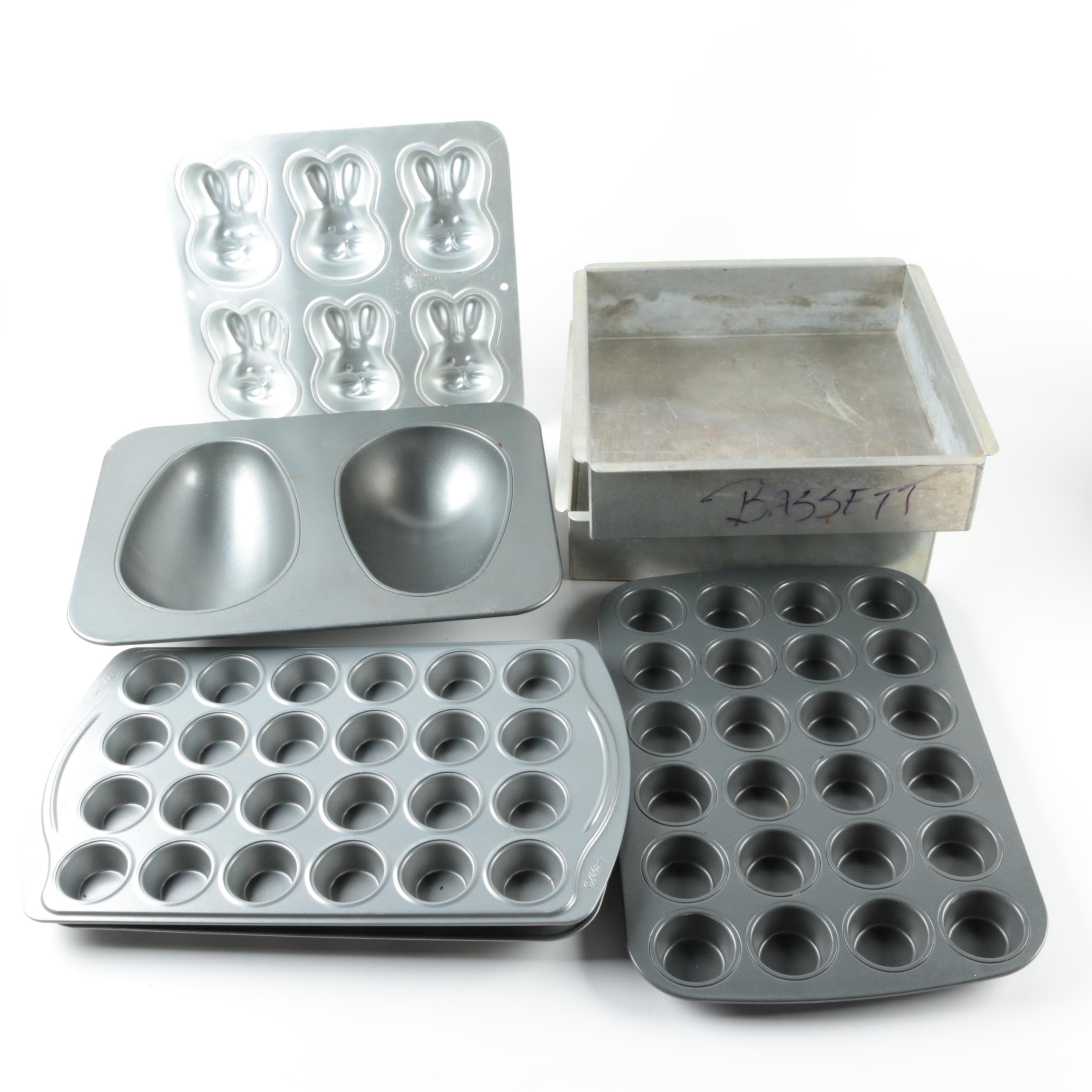 Assortment of Bakeware and Cake Pans