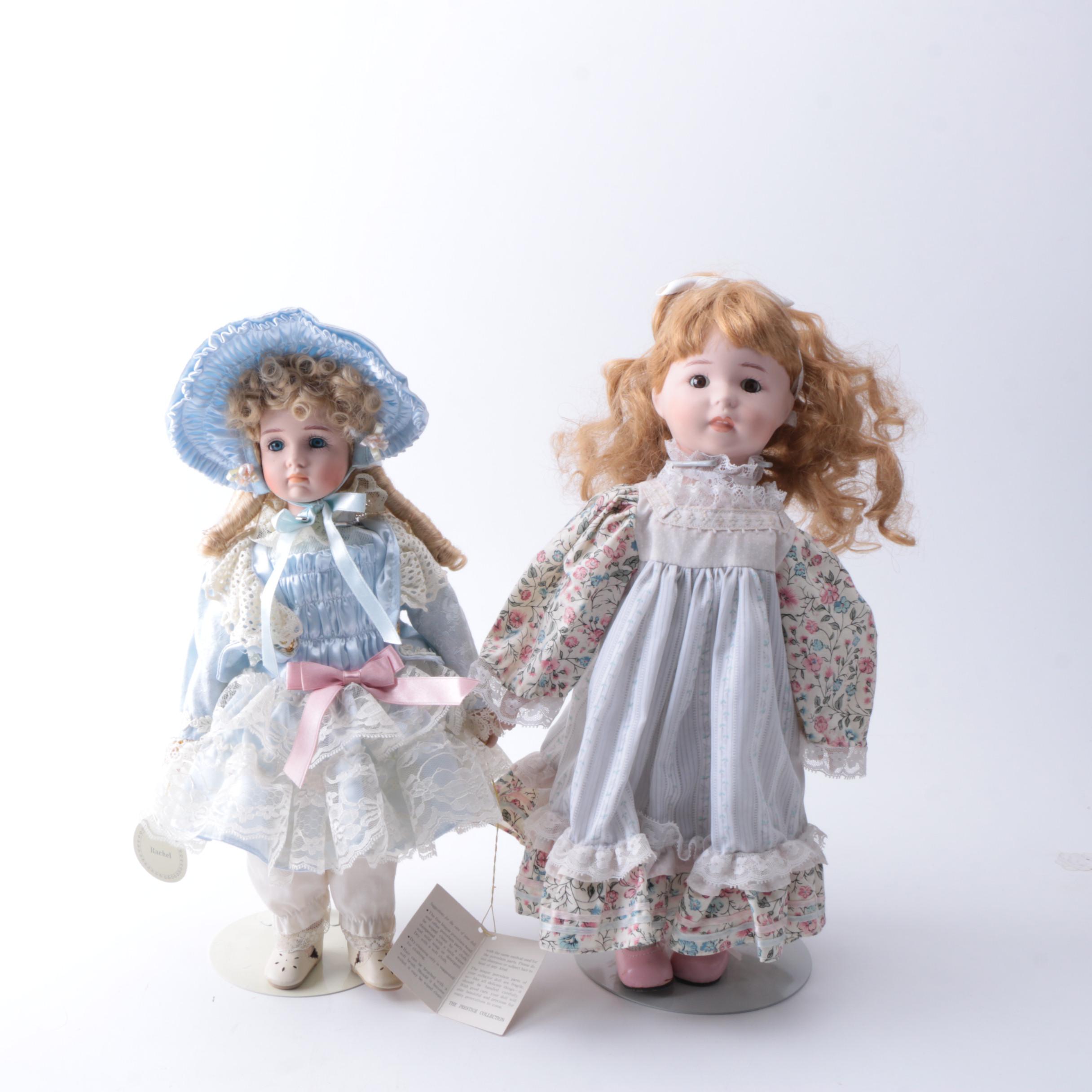 Kingstate The Prestige Collection "Rachel" and Vintage Porcelain Doll