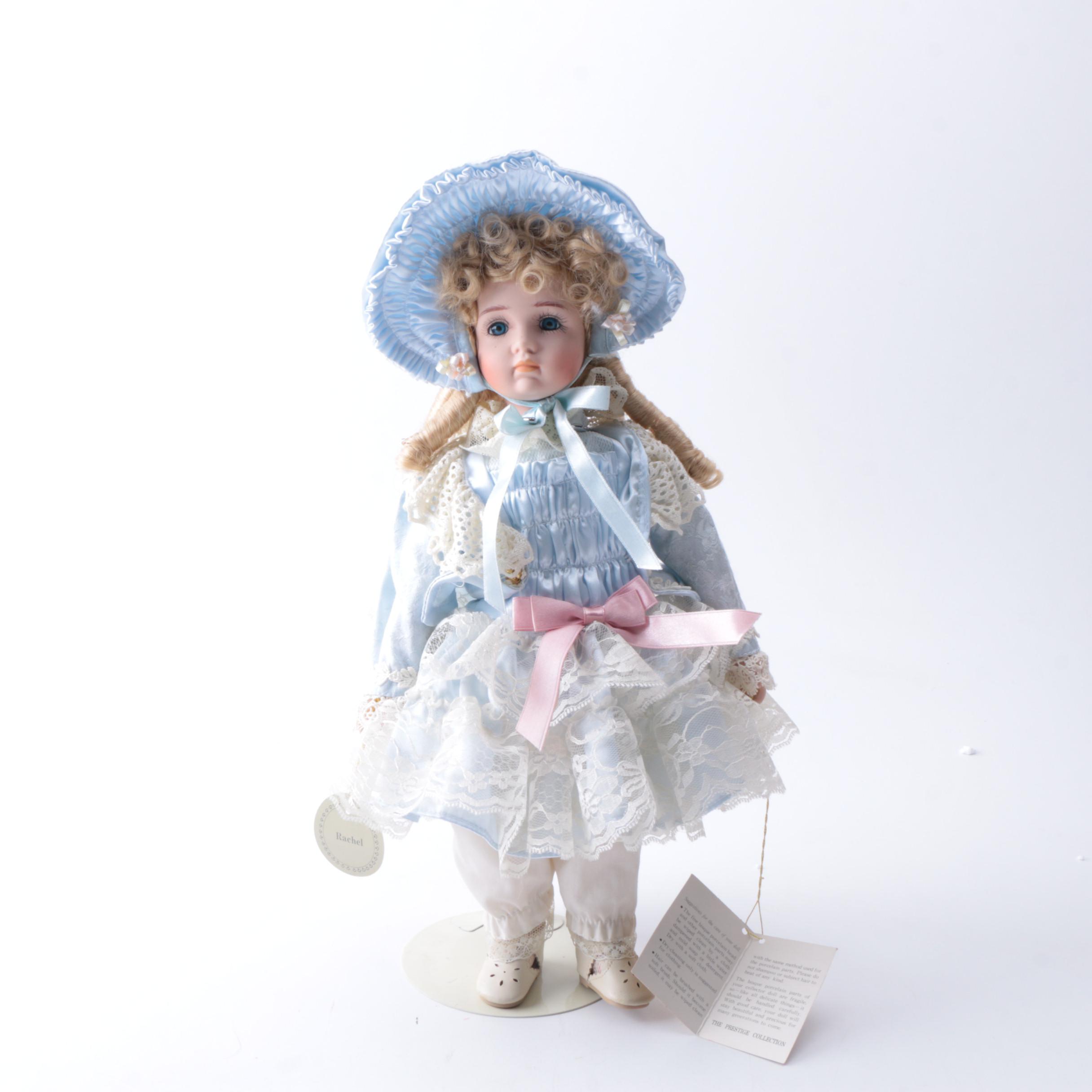 Kingstate The Prestige Collection "Rachel" and Vintage Porcelain Doll