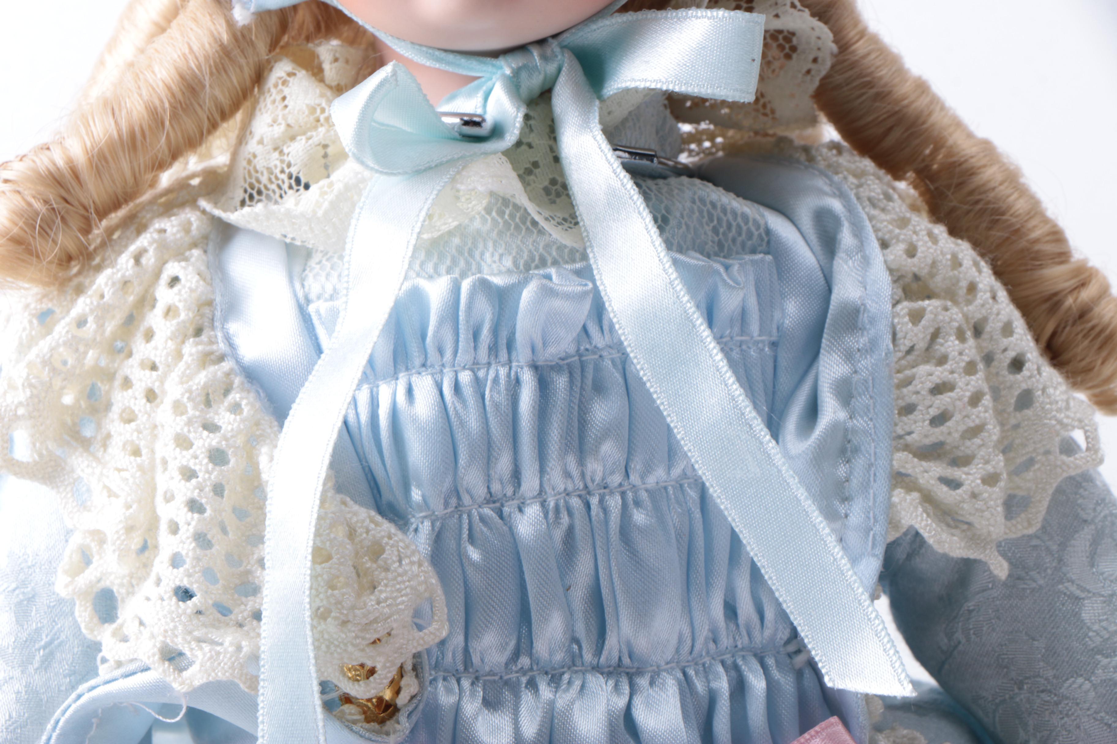 Kingstate The Prestige Collection "Rachel" and Vintage Porcelain Doll