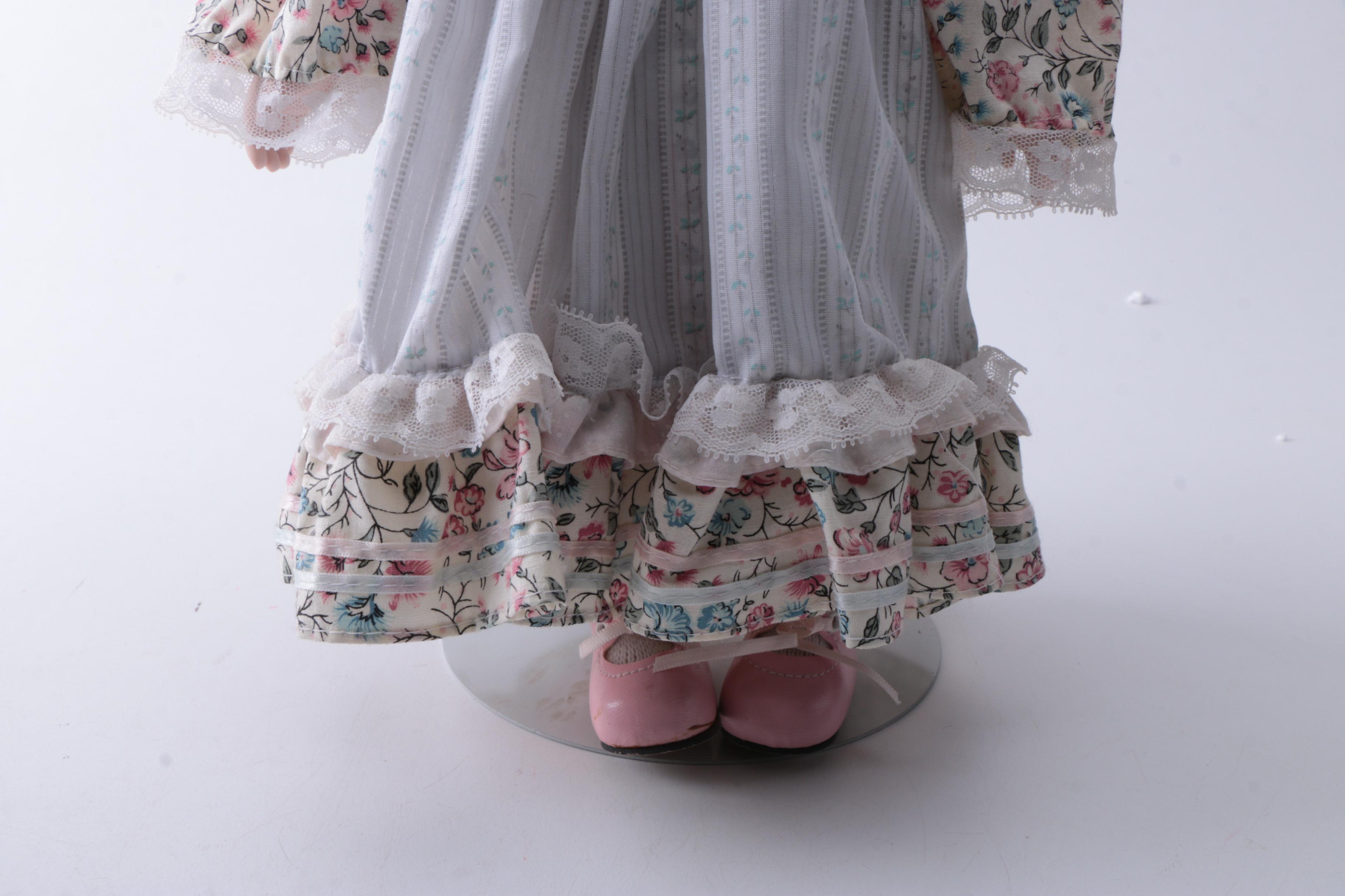 Kingstate The Prestige Collection "Rachel" and Vintage Porcelain Doll