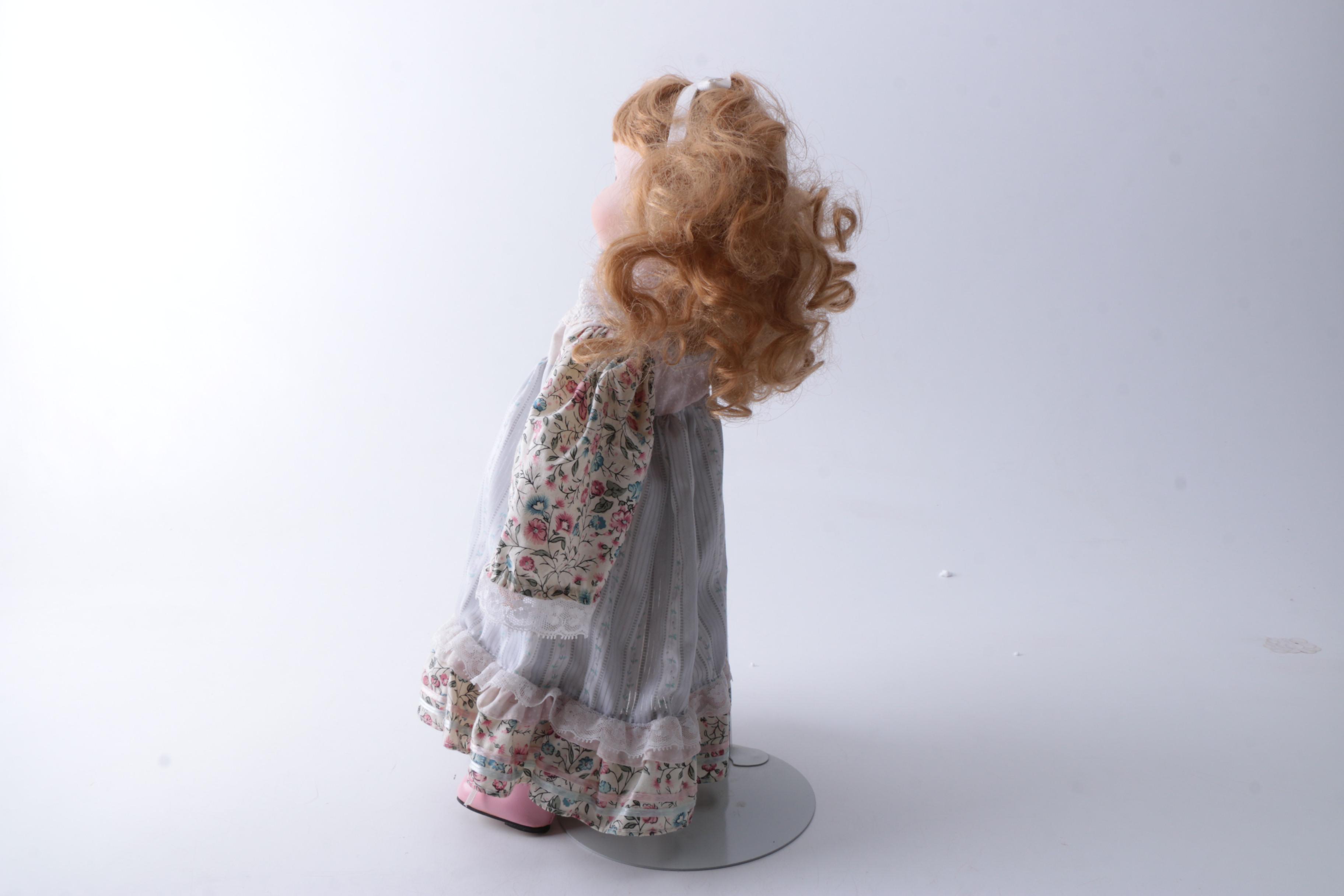 Kingstate The Prestige Collection "Rachel" and Vintage Porcelain Doll