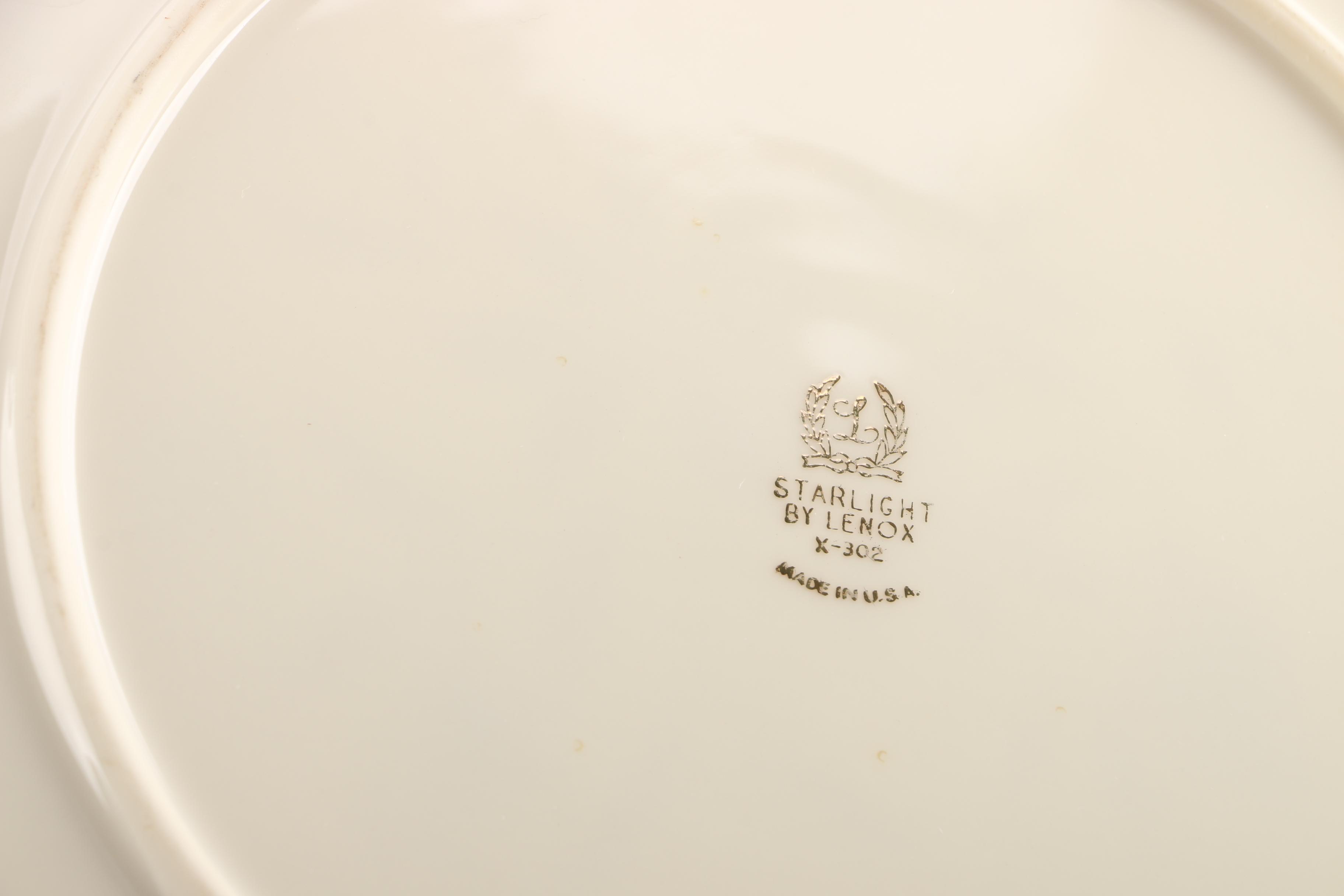 Lenox "Starlight" Porcelain Tableware
