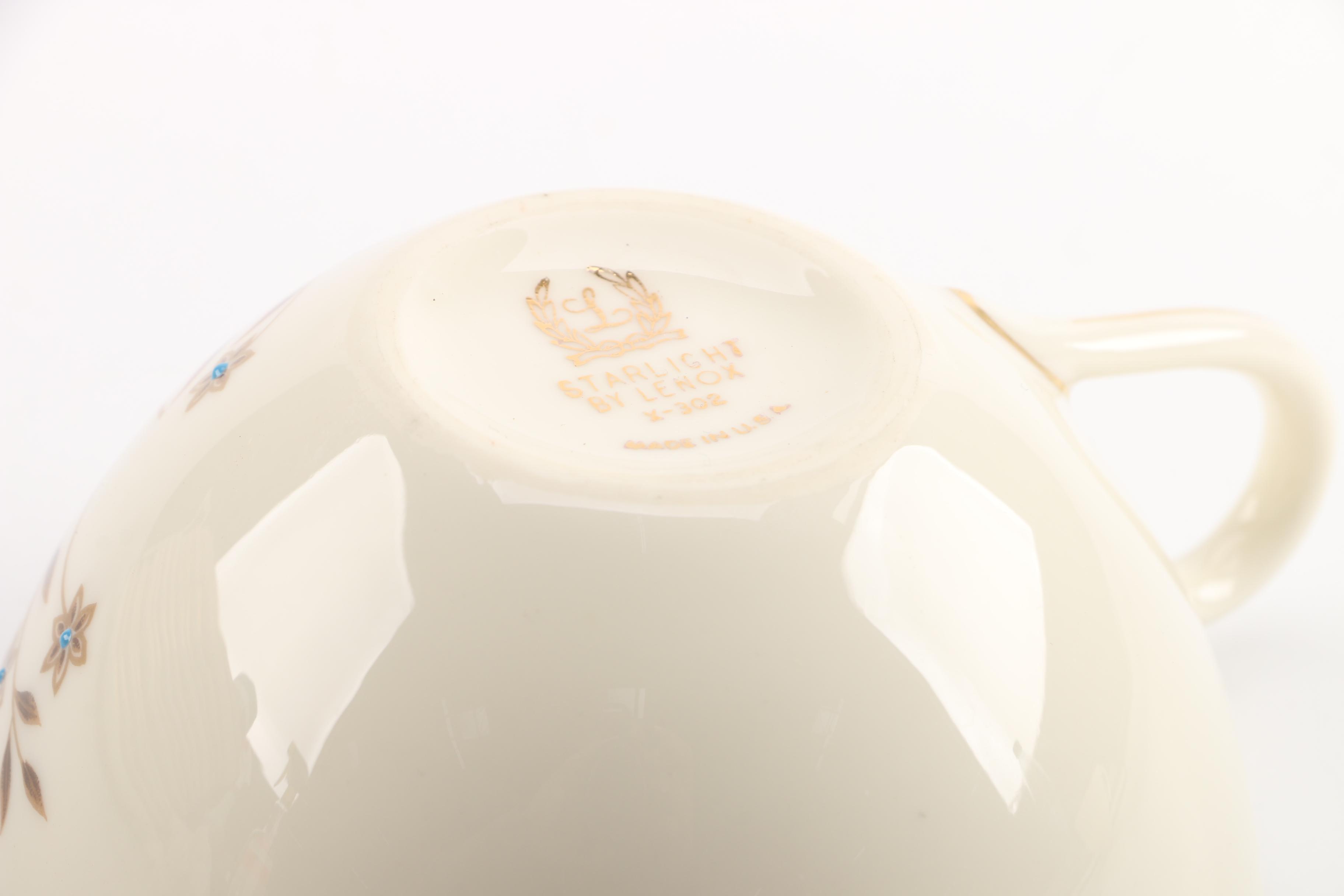 Lenox "Starlight" Porcelain Tableware