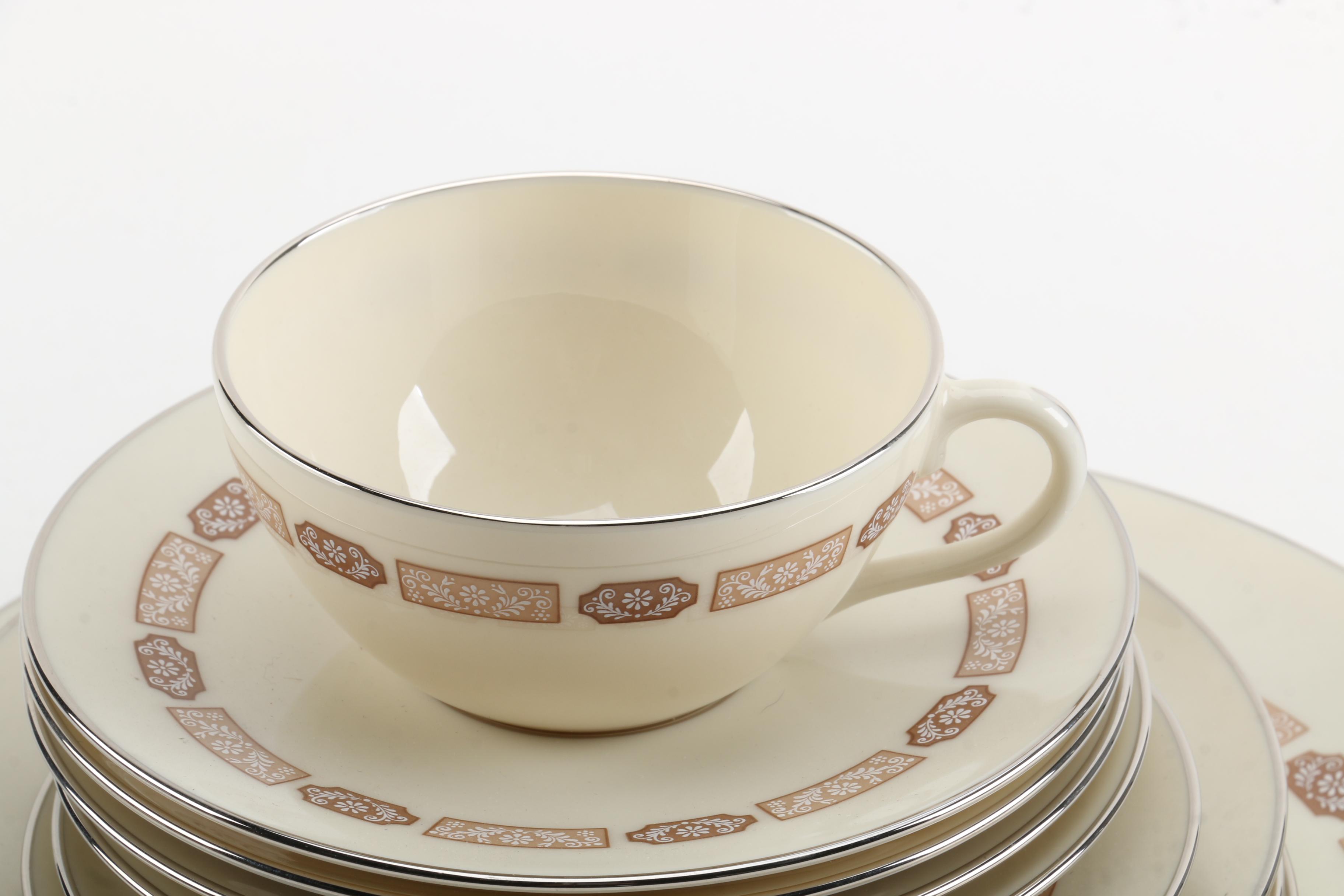 Lenox "Shalimar" Porcelain Tableware