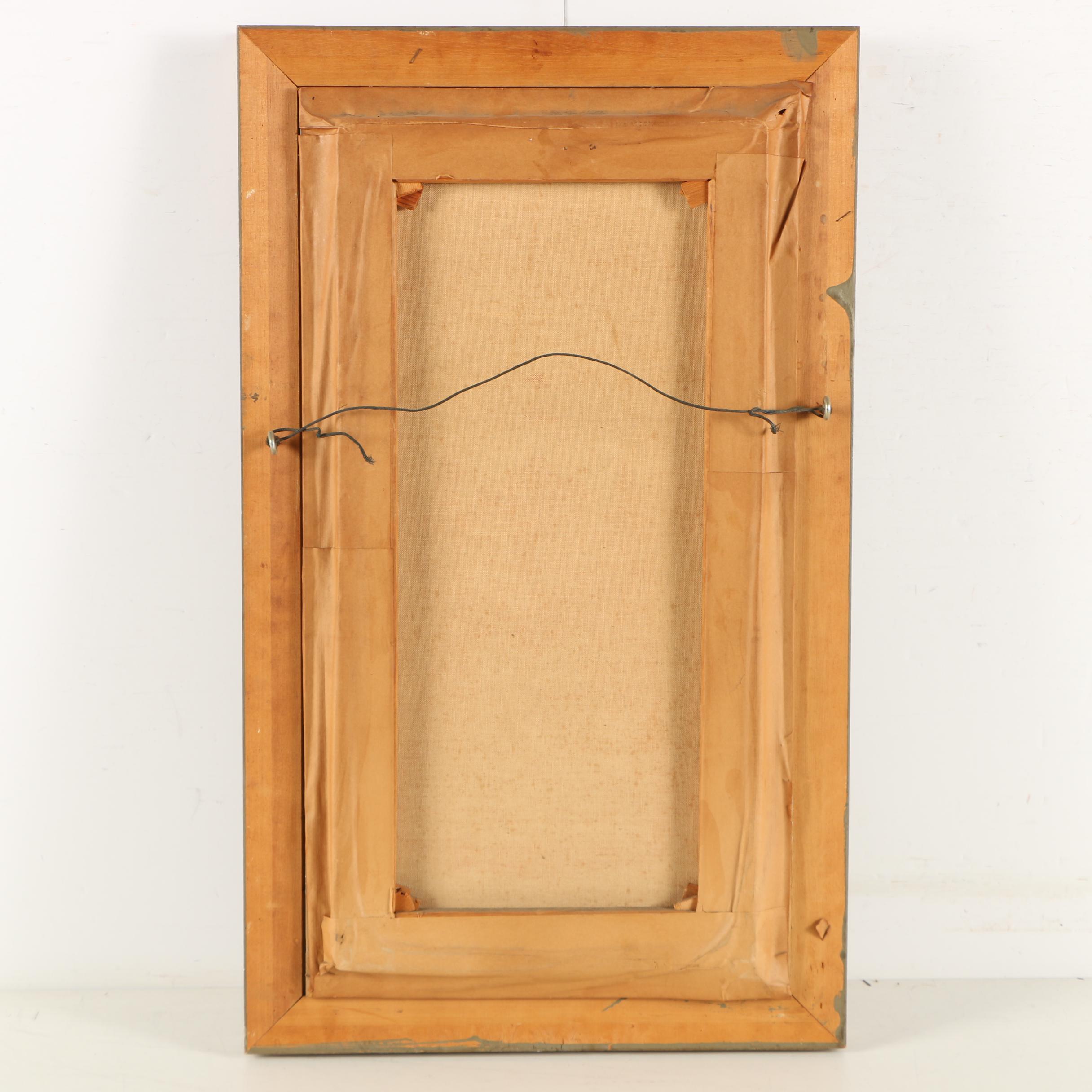 Bollini Oil Painting of a Little Girl