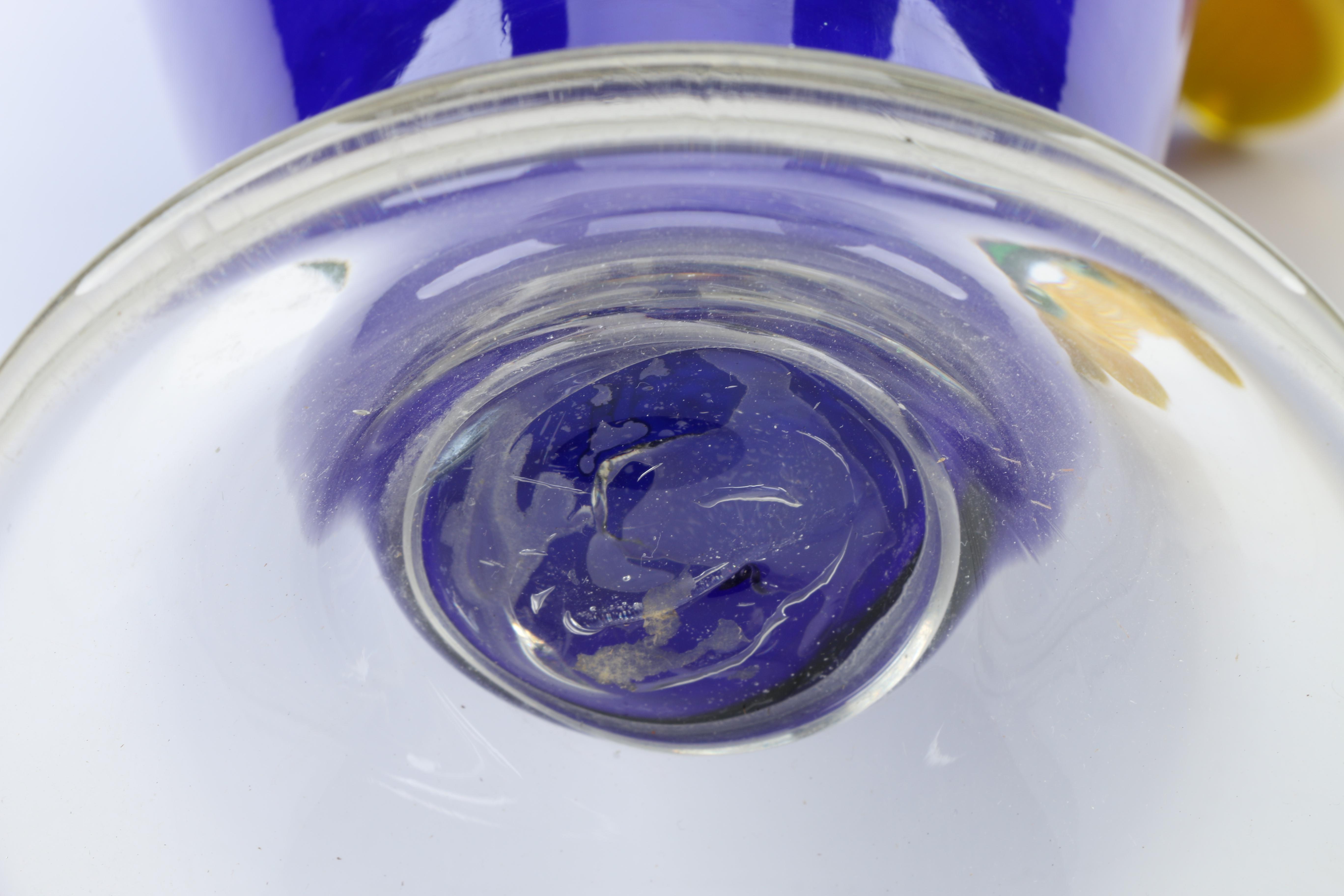 Hand Blown Art Glass Vase