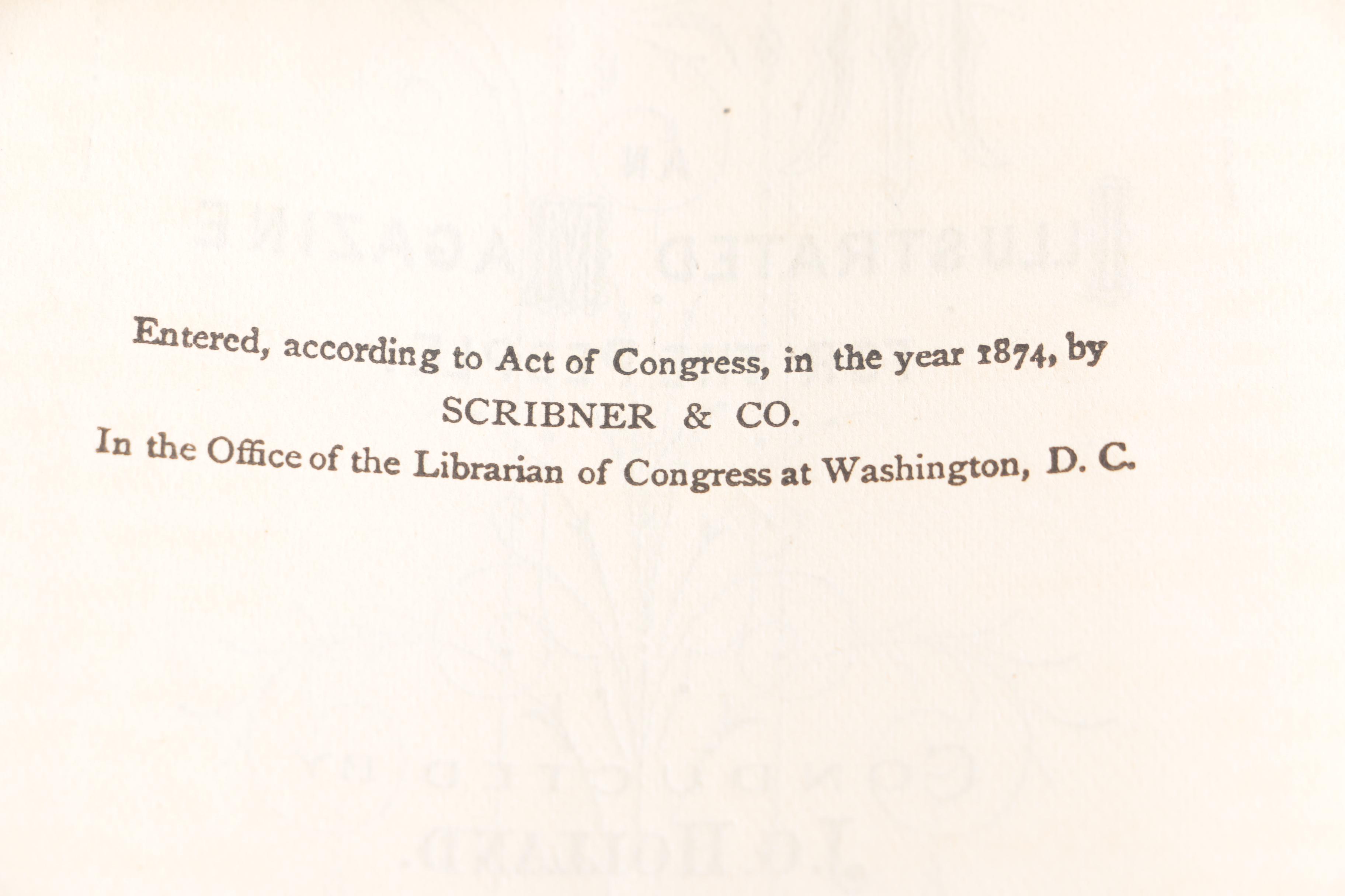 1874-1875 "Scribner's Monthly" Illustrated Magazine Book