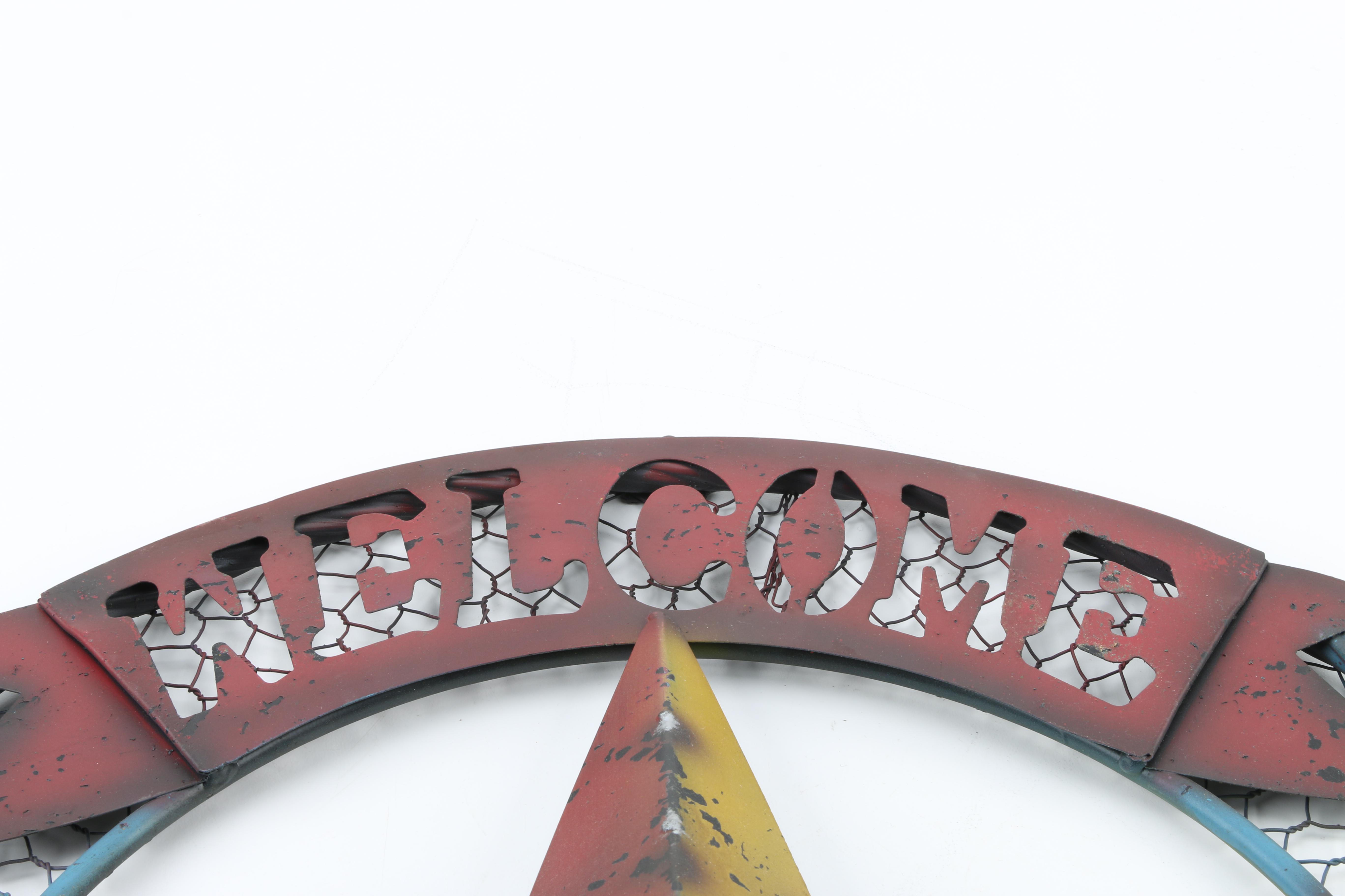 Metal Star Wall Hanging