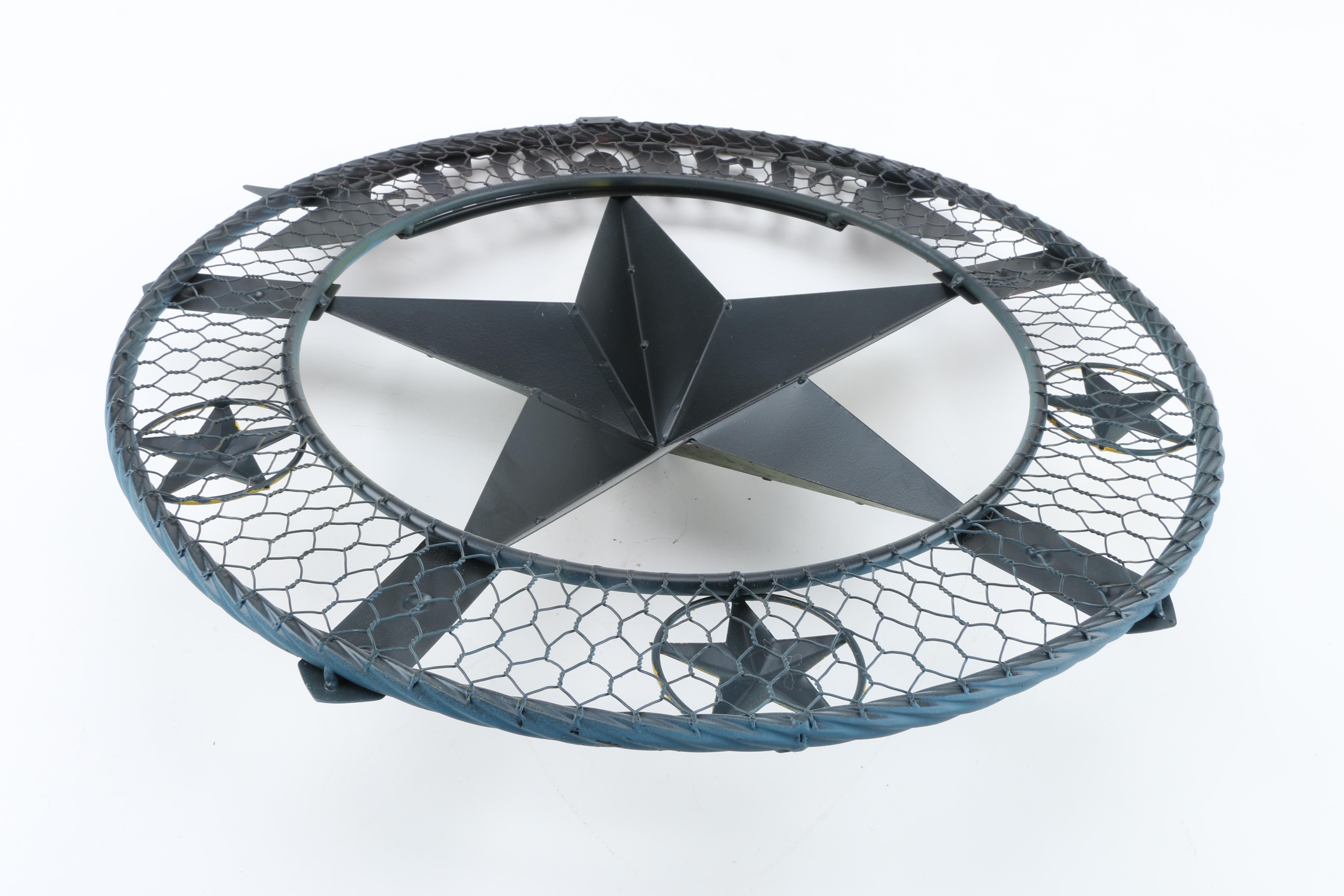 Metal Star Wall Hanging