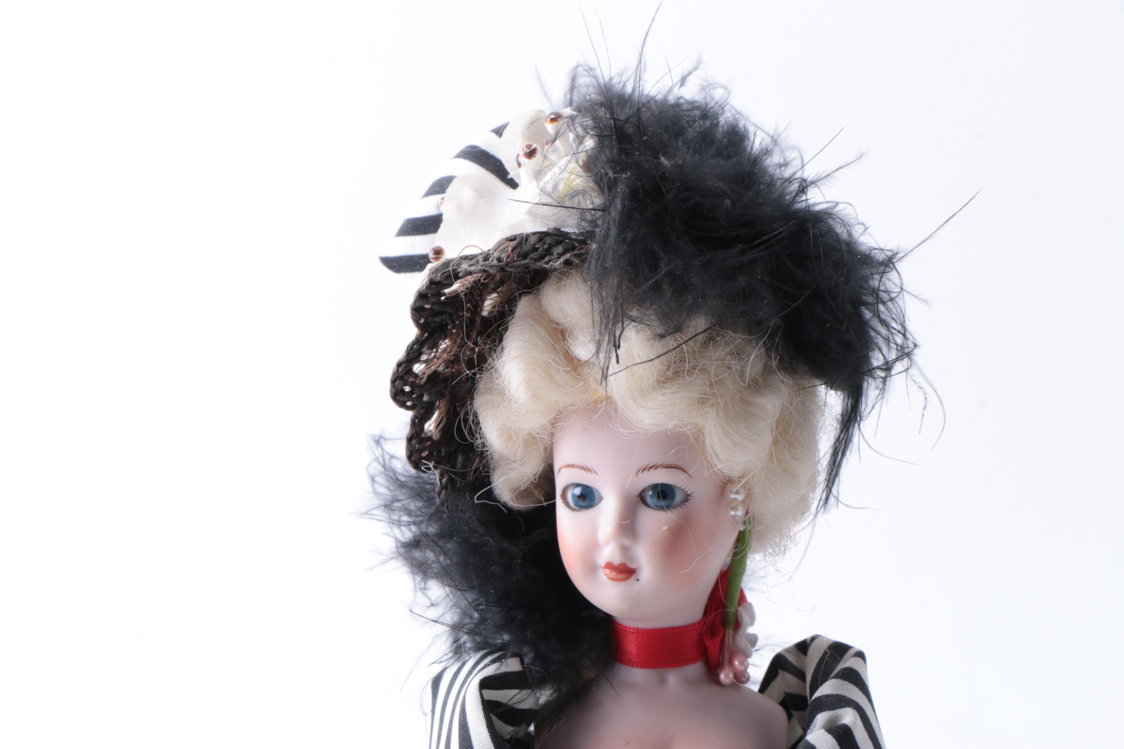 Gorham "Valentine's Ladies" Porcelain Dolls by Pamella Valentine