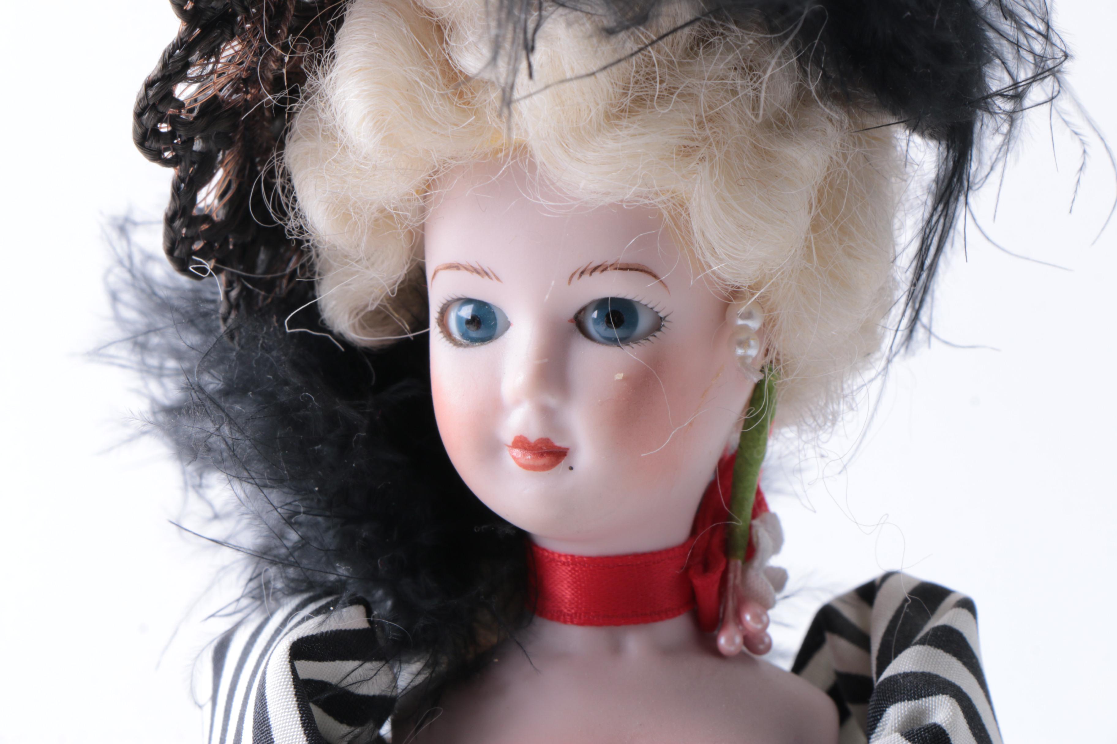 Gorham "Valentine's Ladies" Porcelain Dolls by Pamella Valentine