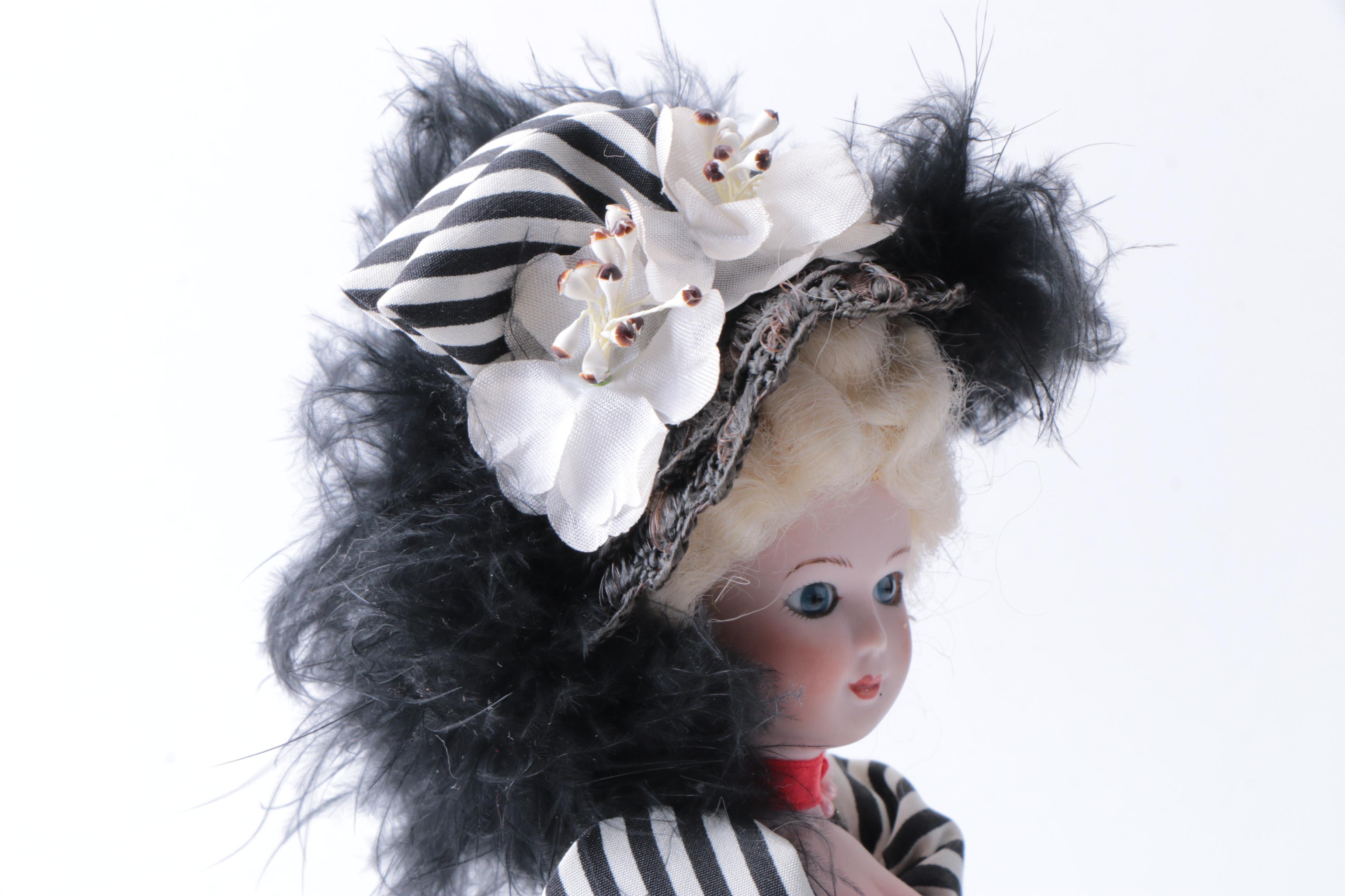 Gorham "Valentine's Ladies" Porcelain Dolls by Pamella Valentine