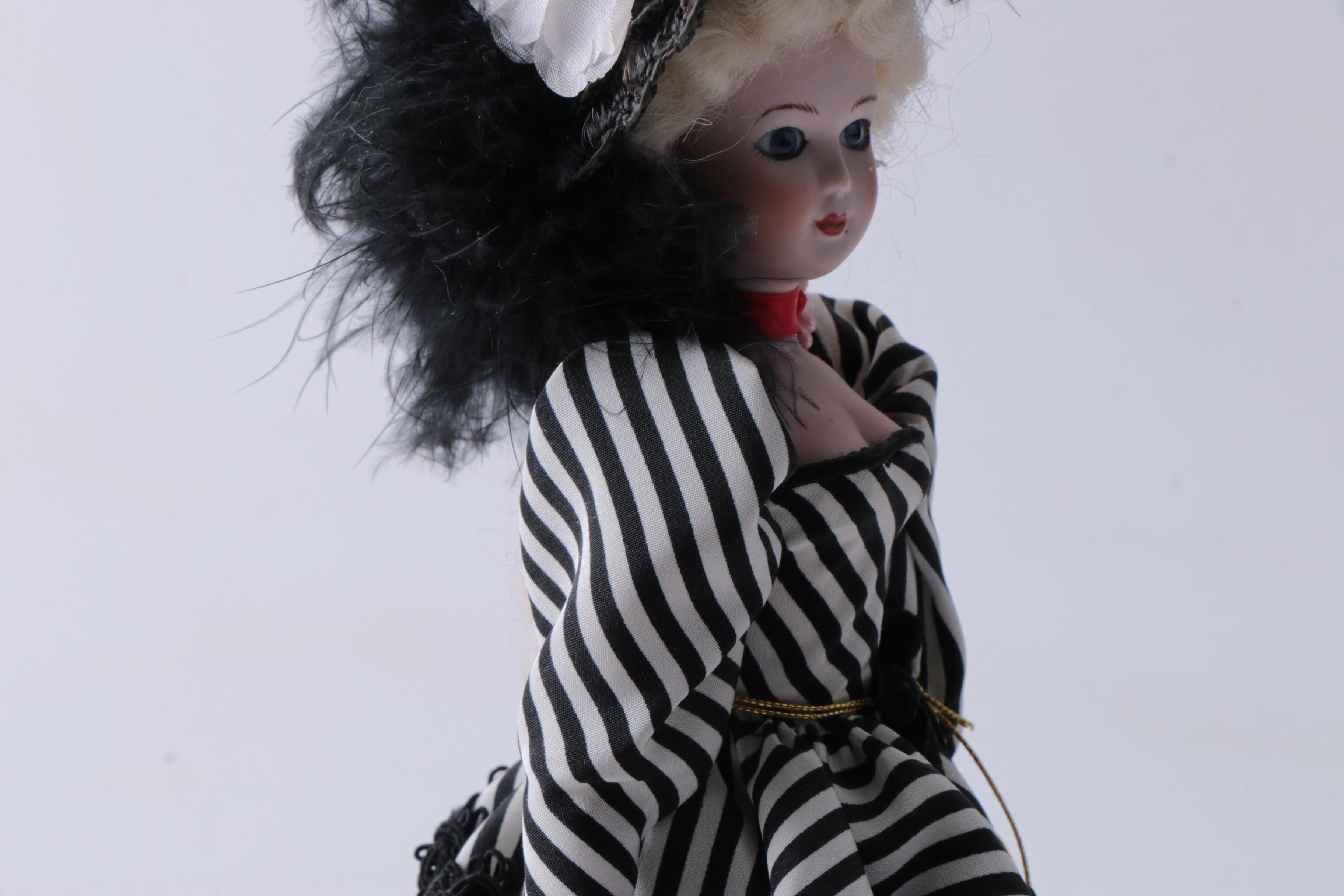 Gorham "Valentine's Ladies" Porcelain Dolls by Pamella Valentine
