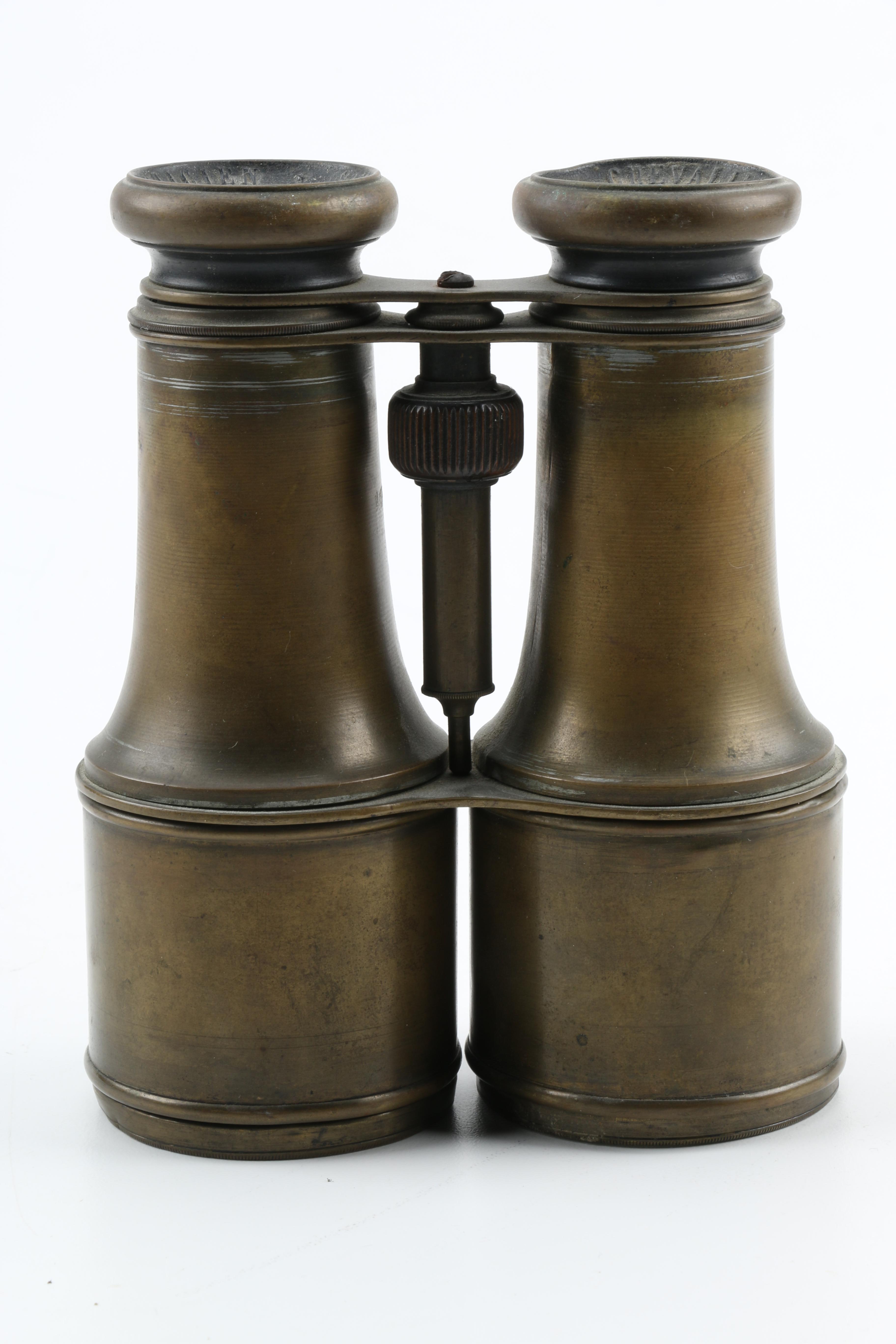 Vintage Chevalier Opticien Paris Binoculars