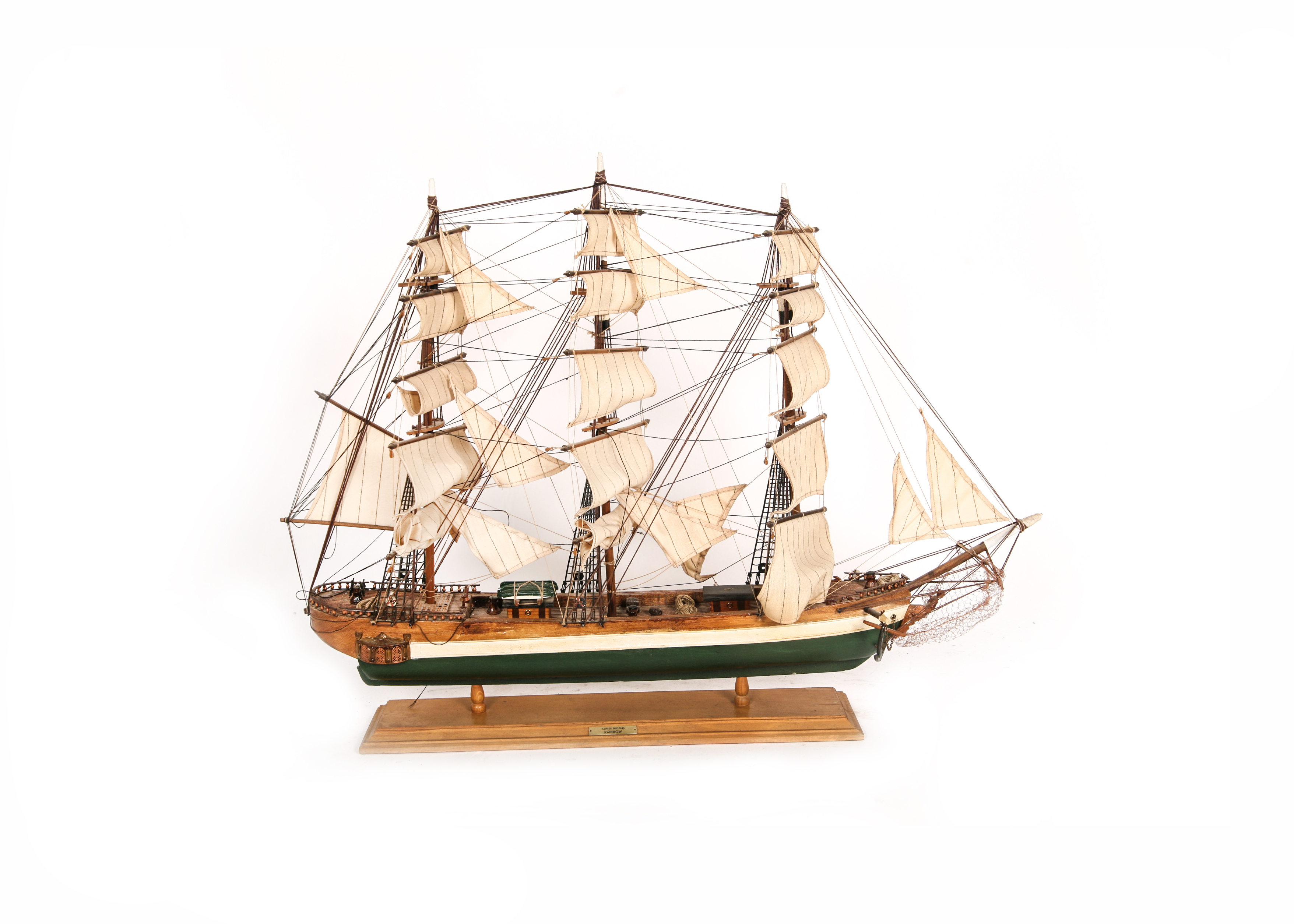 Rainbow Clipper Ship Model