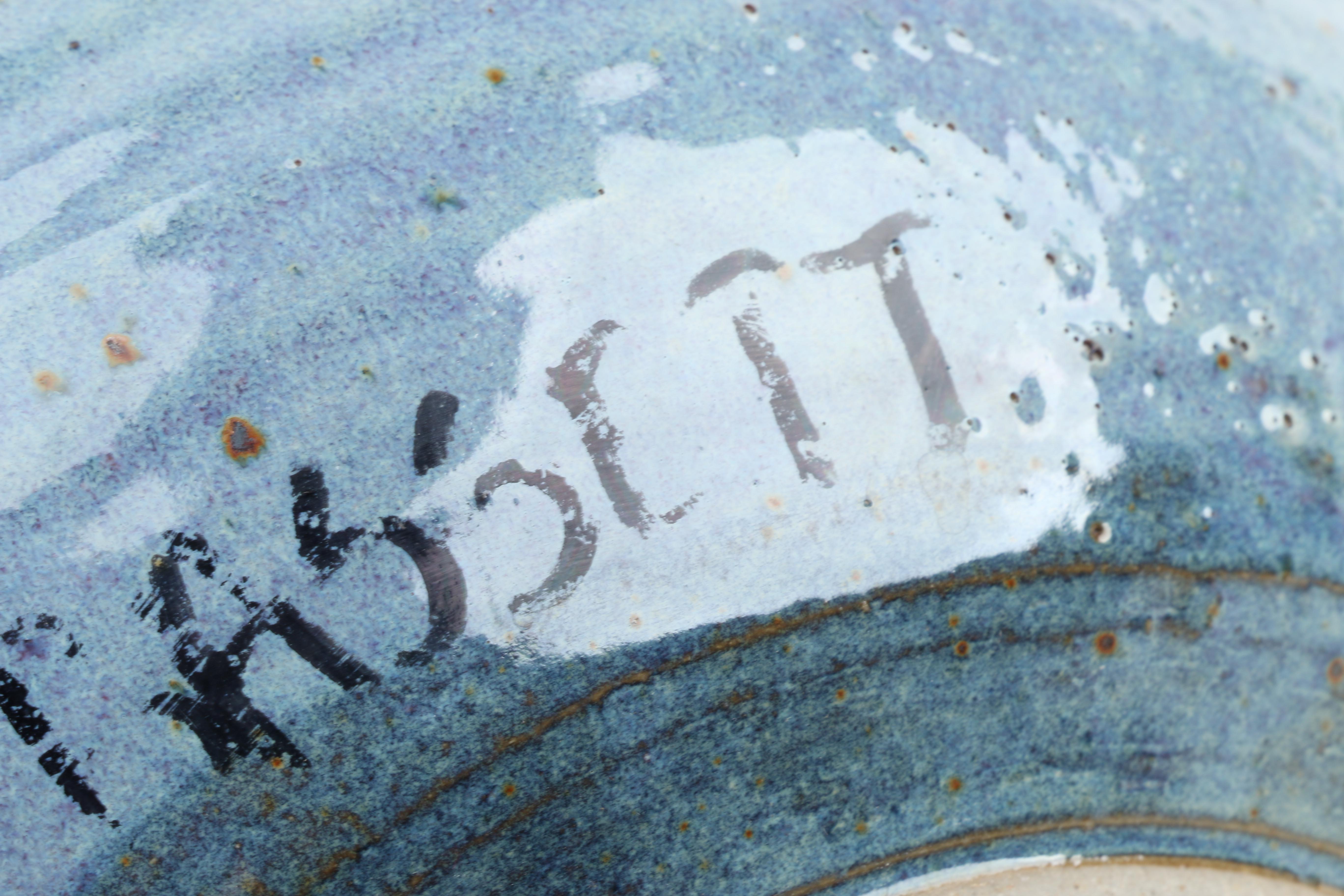 Chris Fiedler Hand Thrown Stoneware Bowl