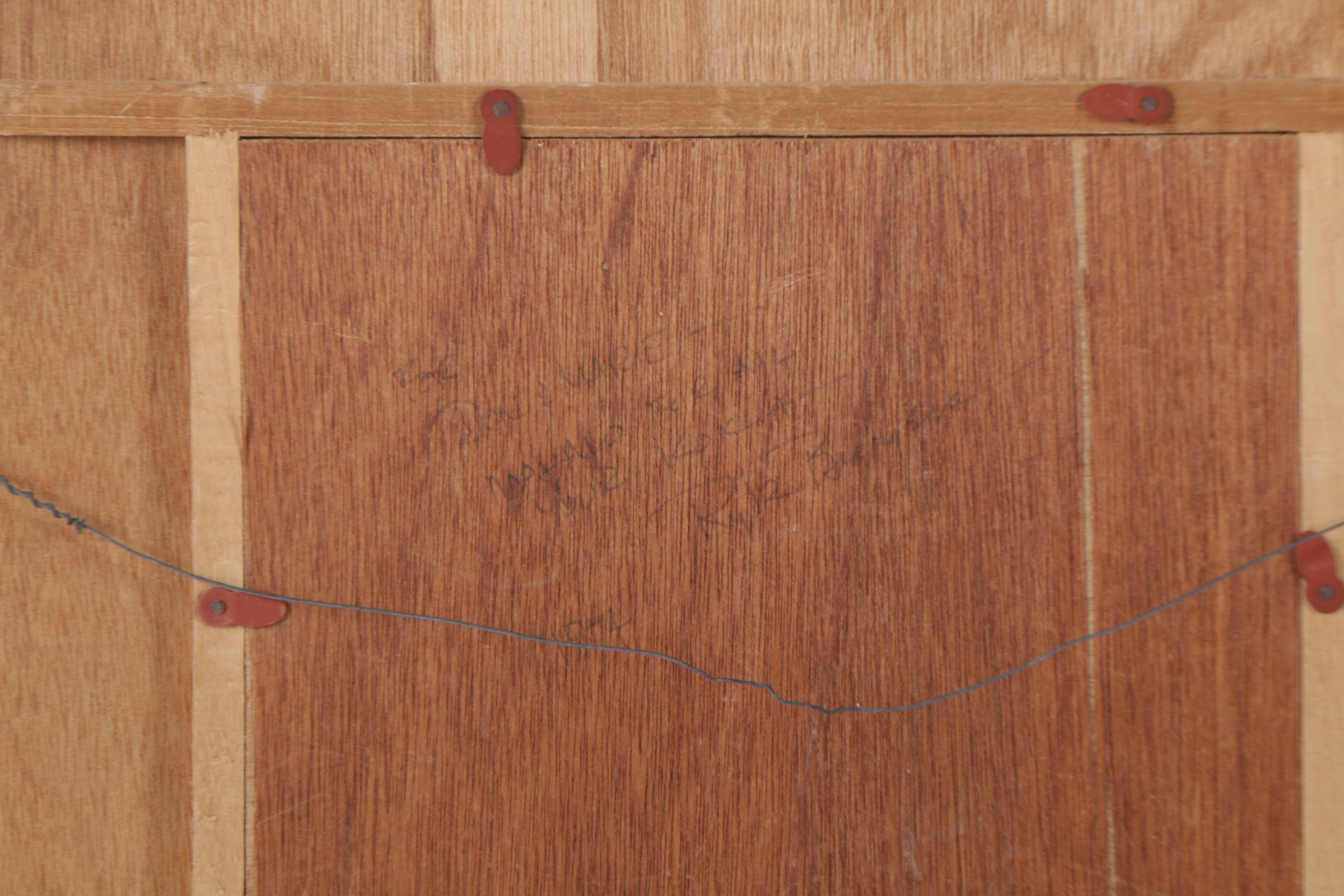 Ryk Burgess Ink and Watercolor Landscape