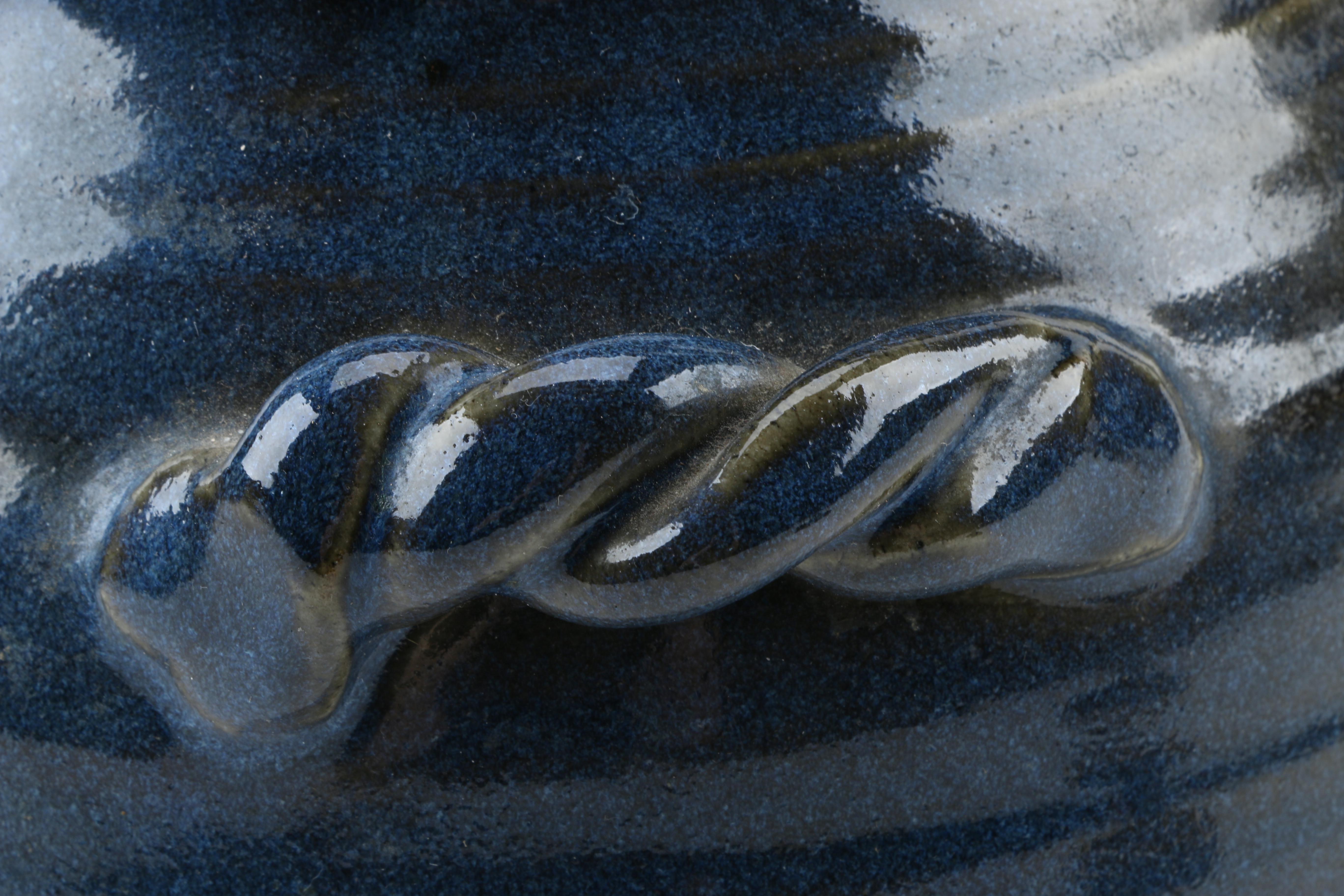 Signed Hand Thrown Lidded Stoneware Jar