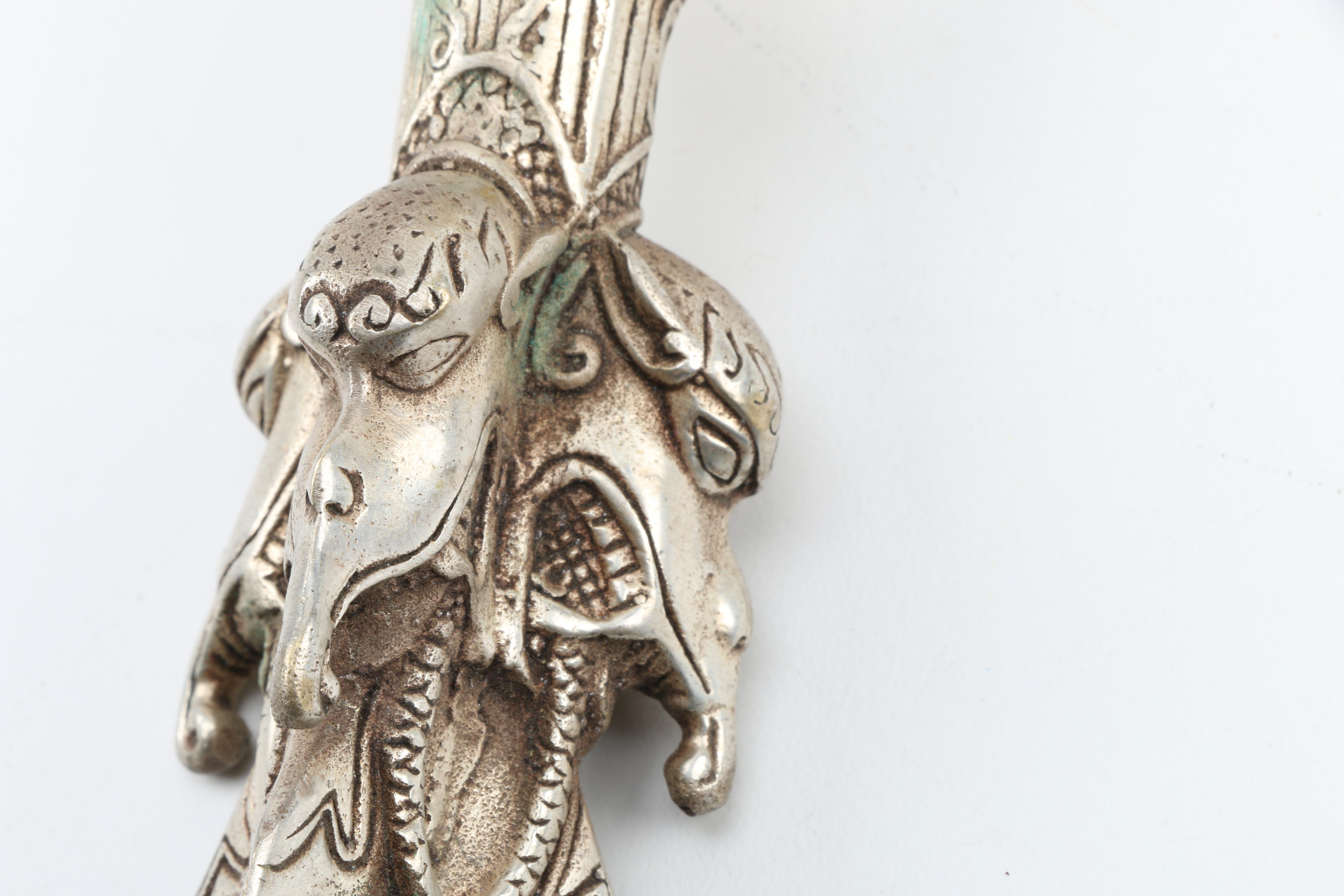 Indo-Tibetan Buddhist Phurba Ceremonial Dagger