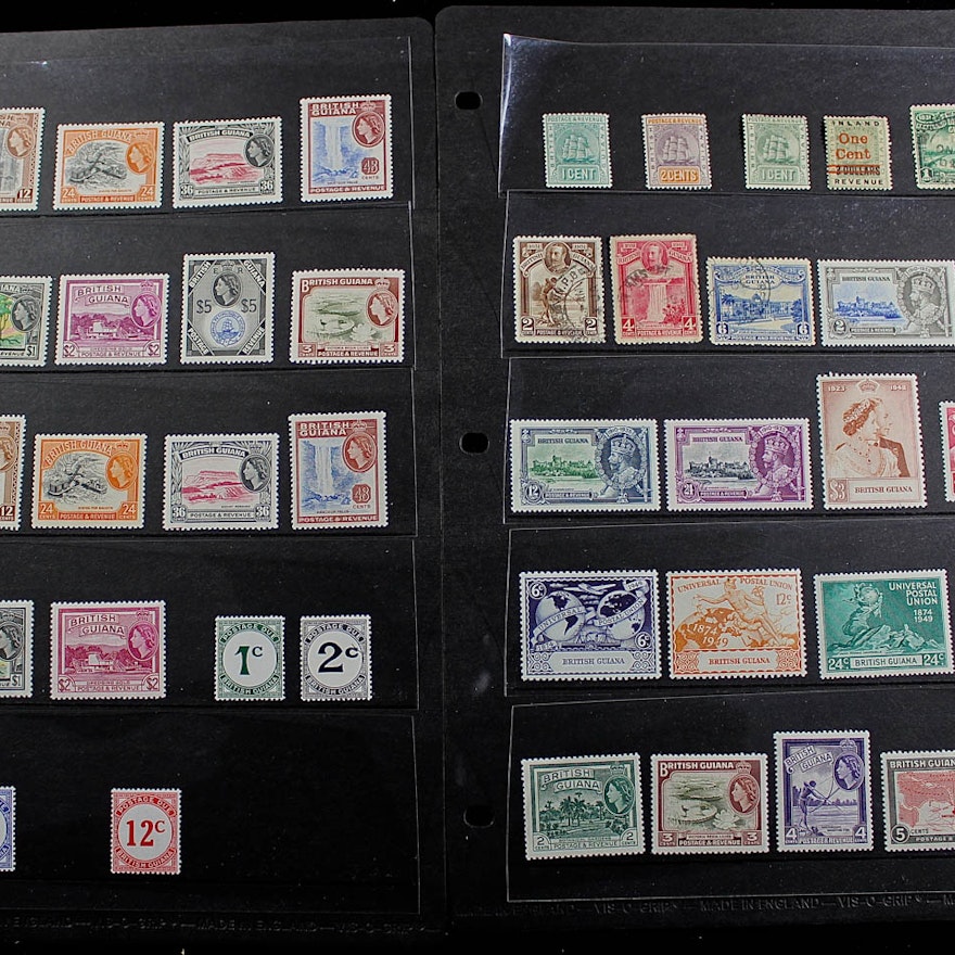 British Guiana Stamp Collection