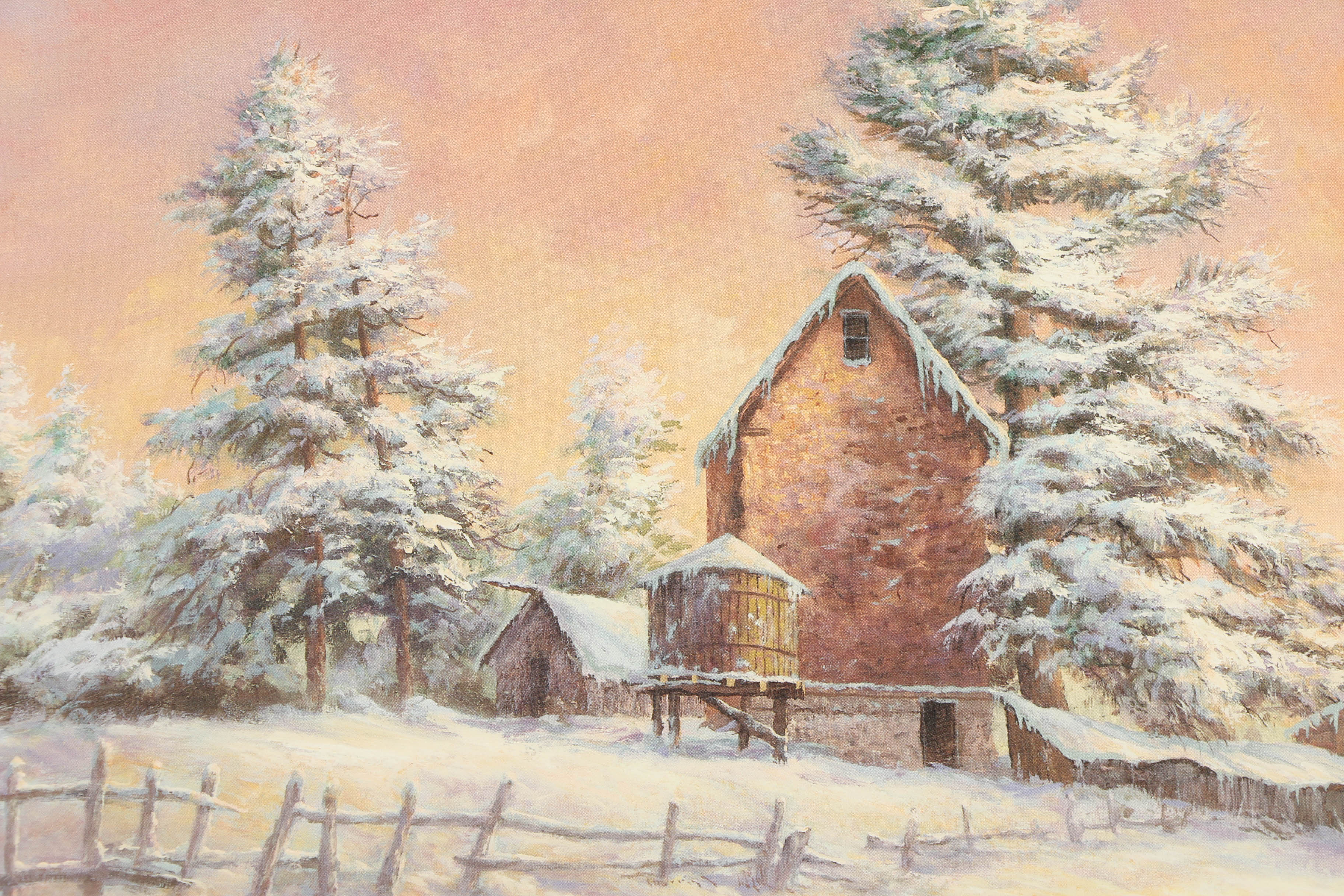 Offset Lithograph on Paper After Lee K. Parkinson "Almost Home"