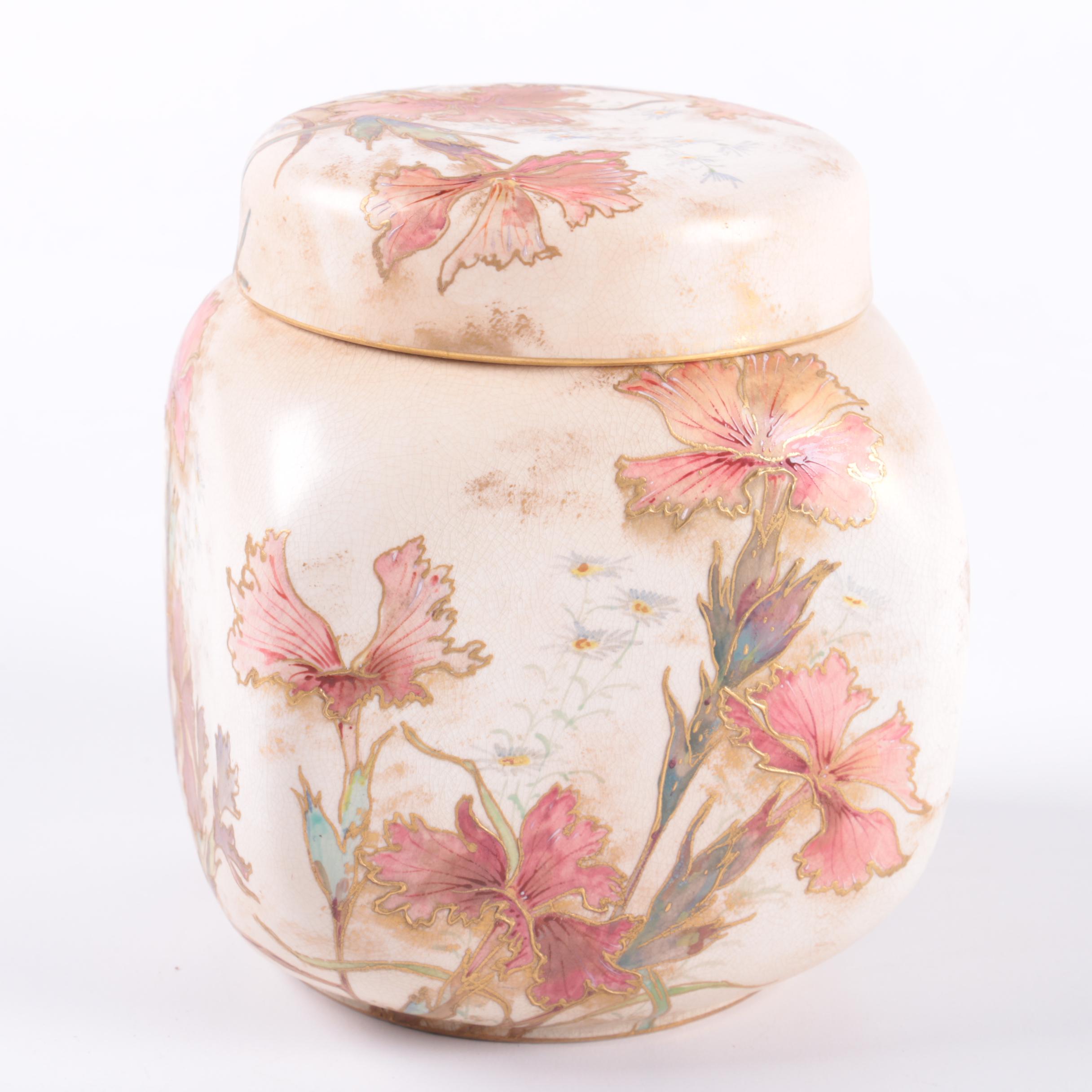 Doulton Burslem  Floral Urn