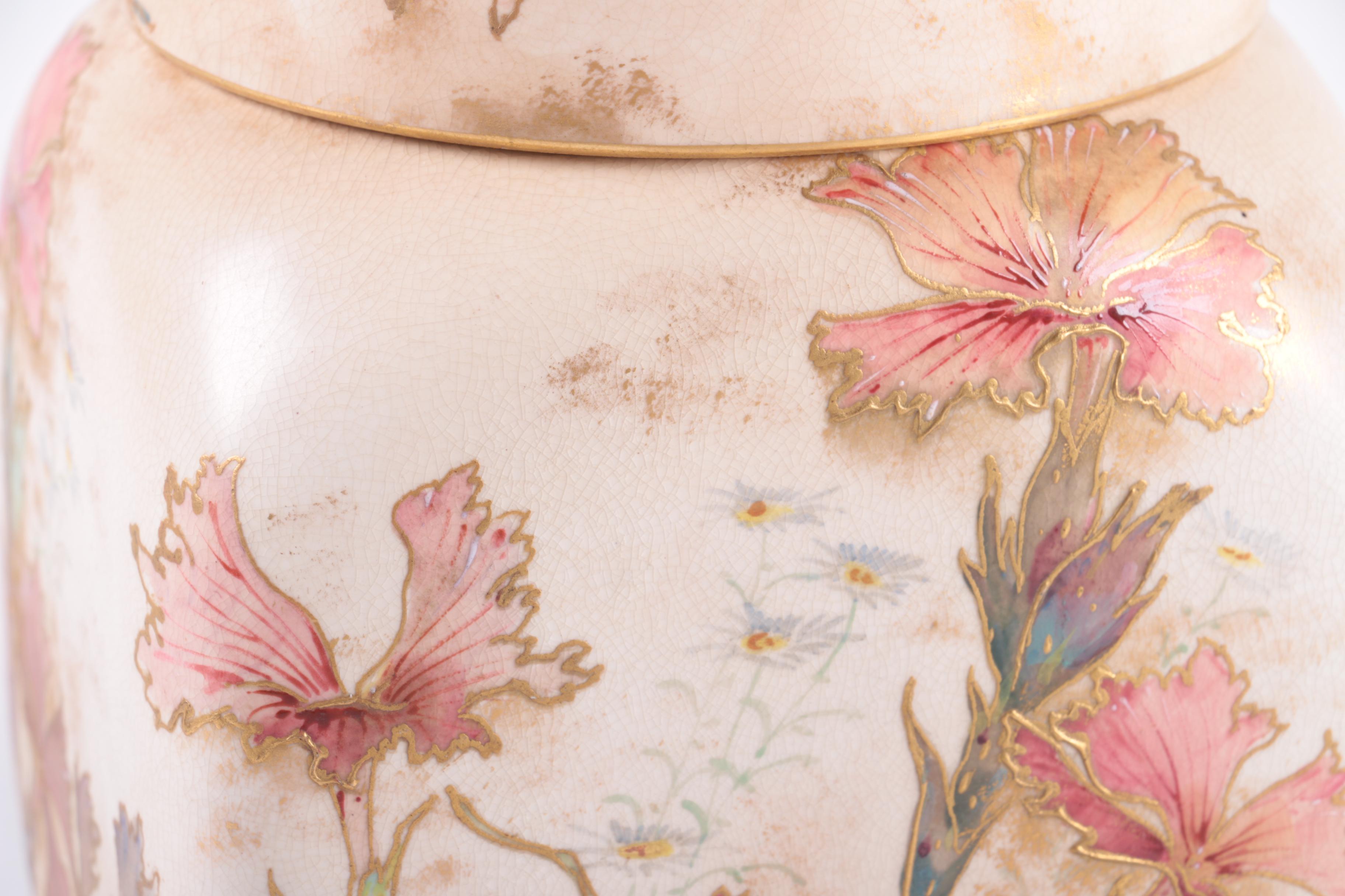 Doulton Burslem  Floral Urn