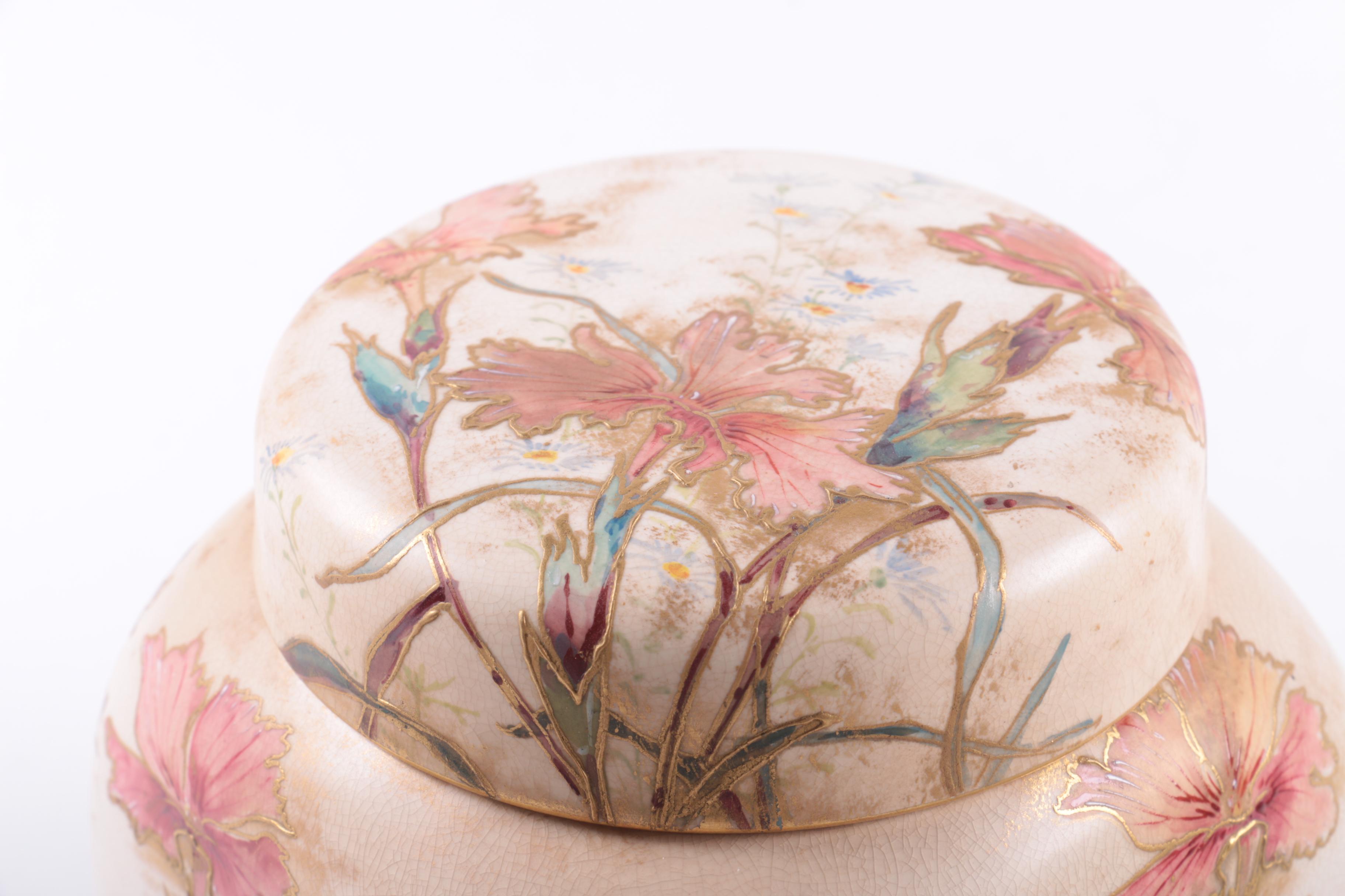 Doulton Burslem  Floral Urn