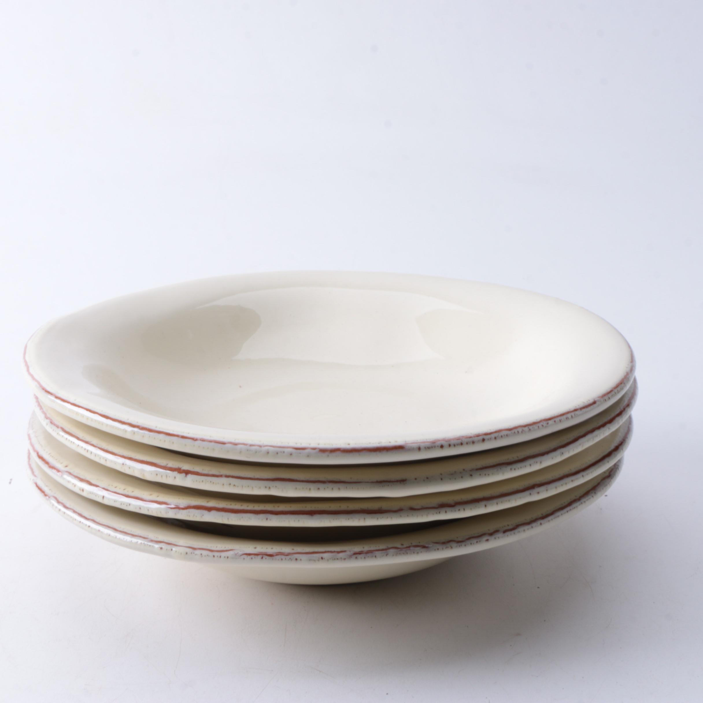 Italian Vietri "Crema" Ceramic Tableware