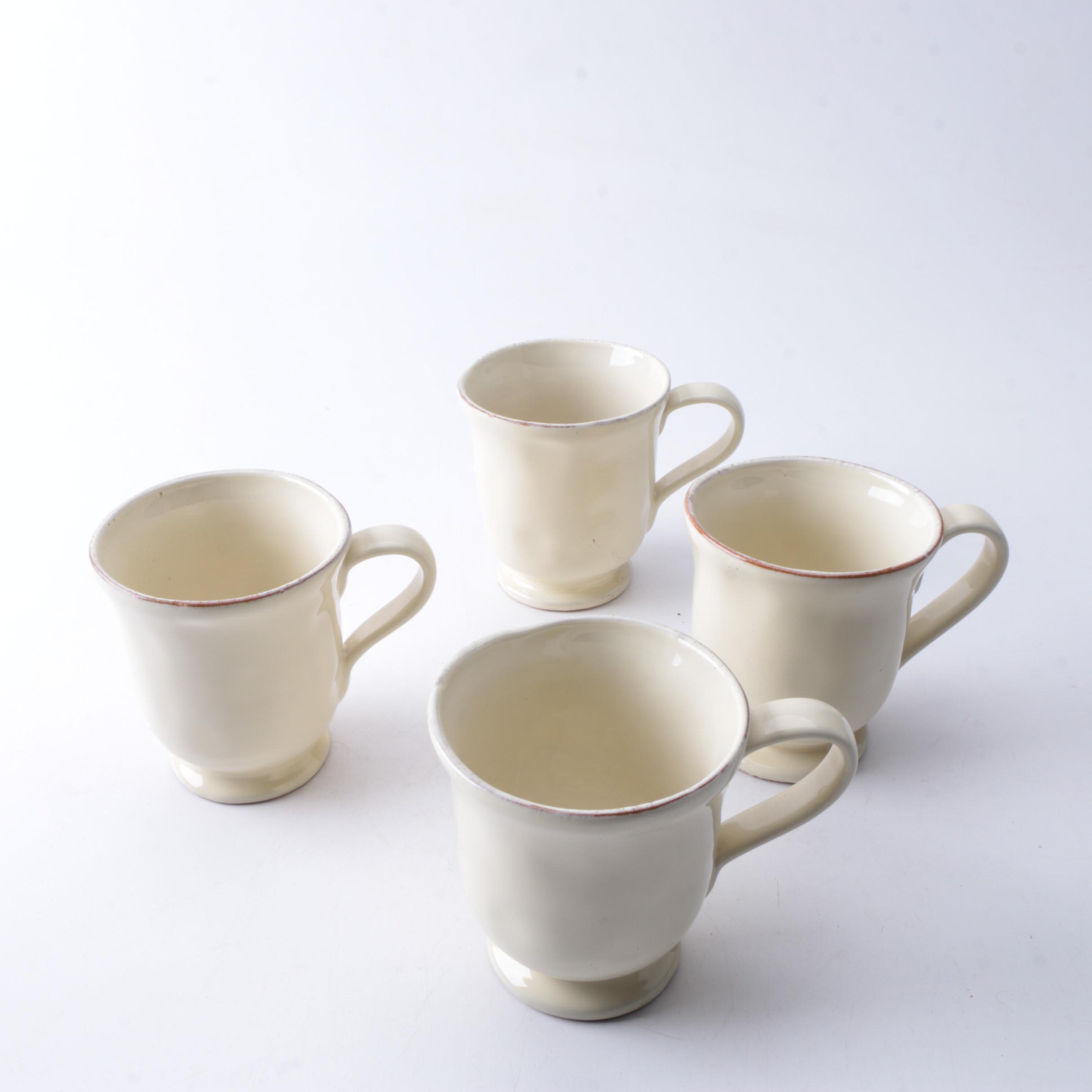 Italian Vietri "Crema" Ceramic Tableware